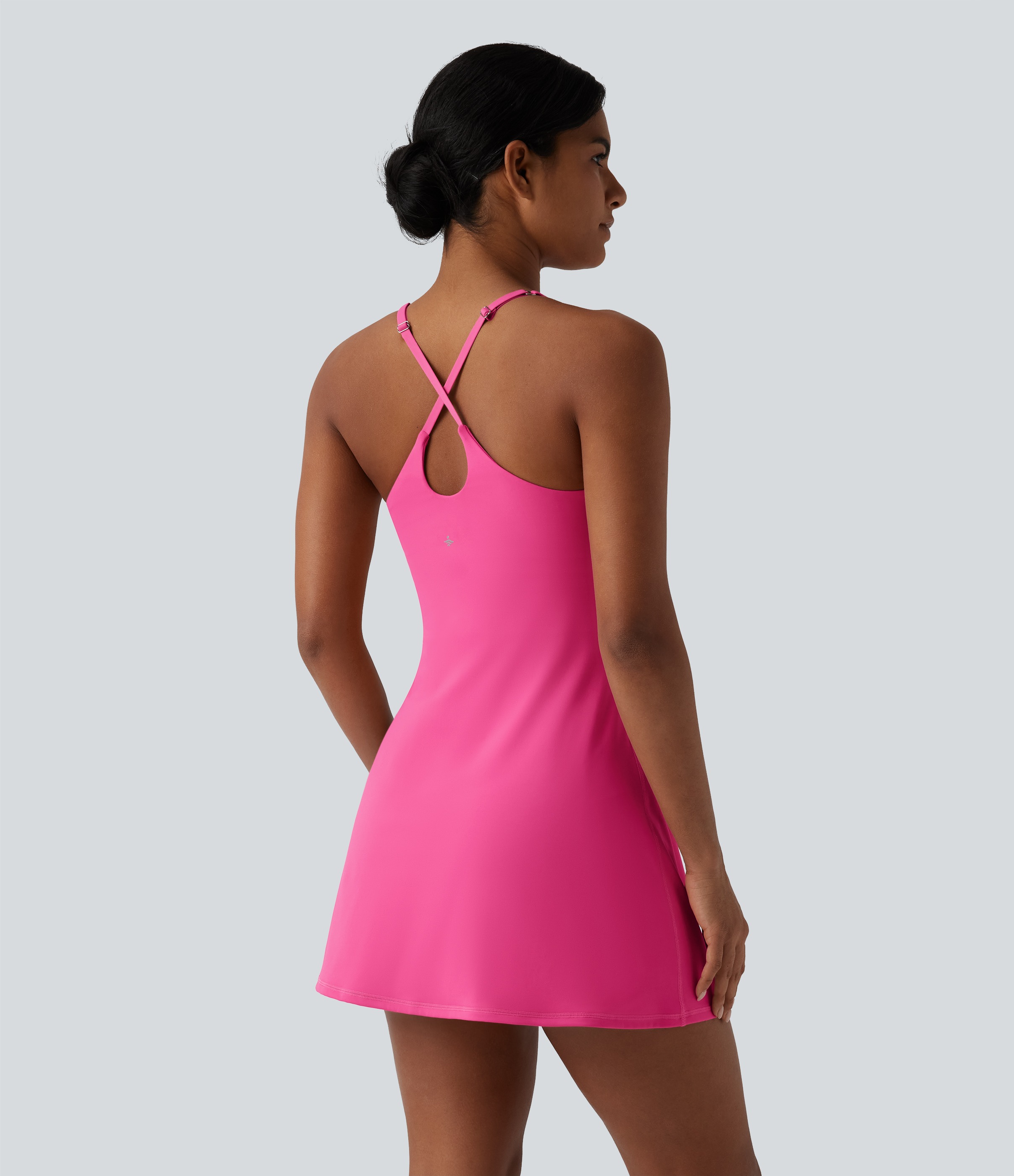 Softlyzero™ Plush Tummy Control Active Dress with Pockets-Easy Peezy Edition