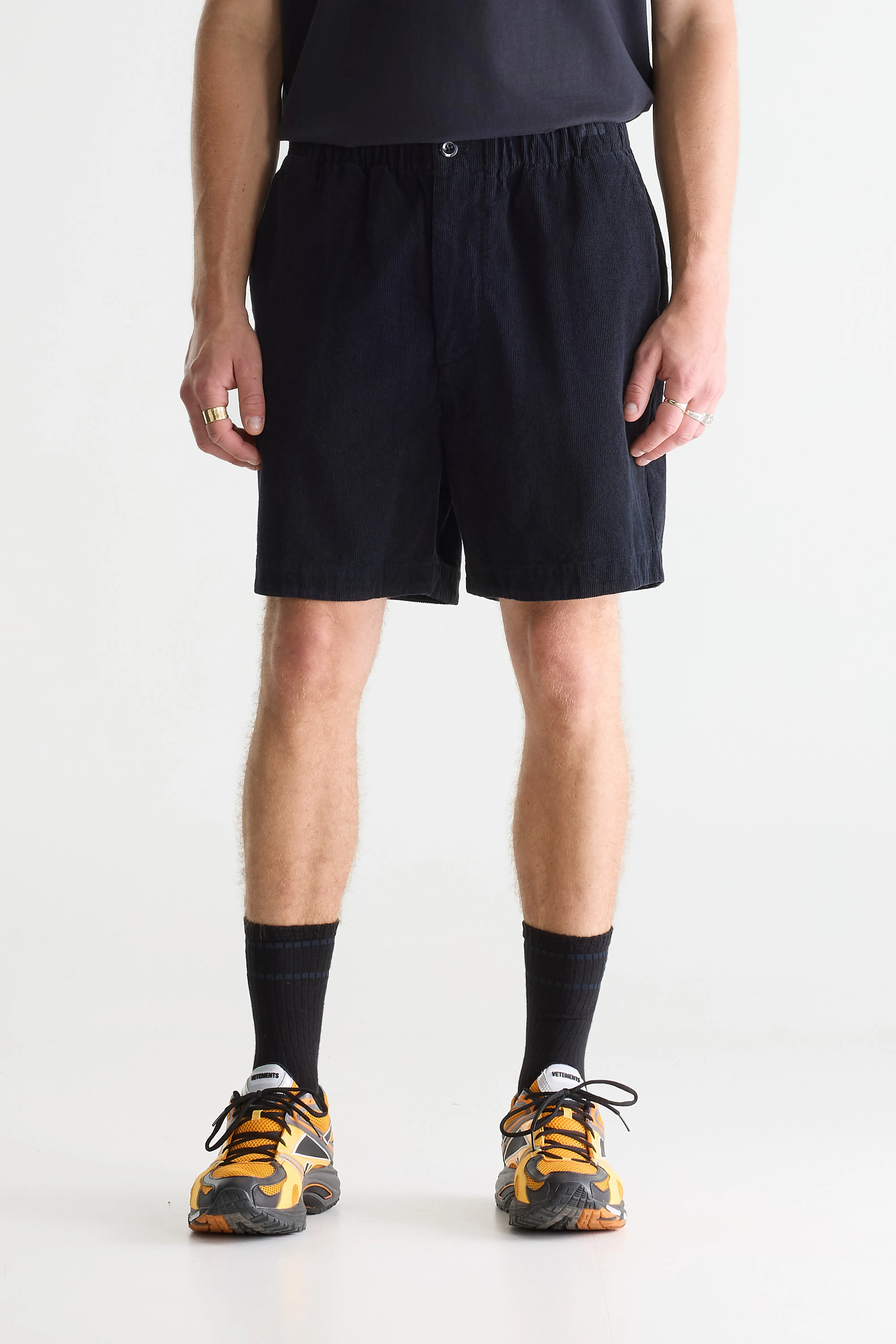 Bellerose Jug loose shorts (261 / M / NAVY)