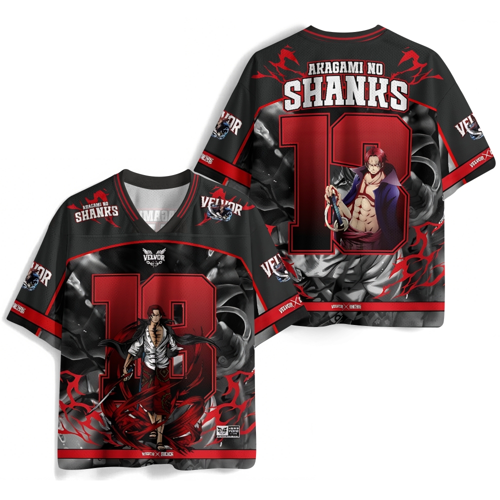 One Piece Anime Football Jersey