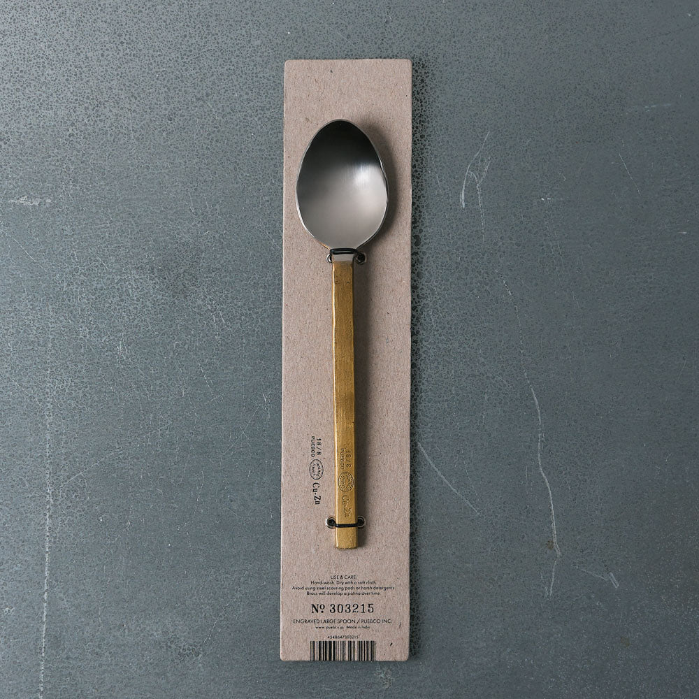 Cuillère gravée - Puebco