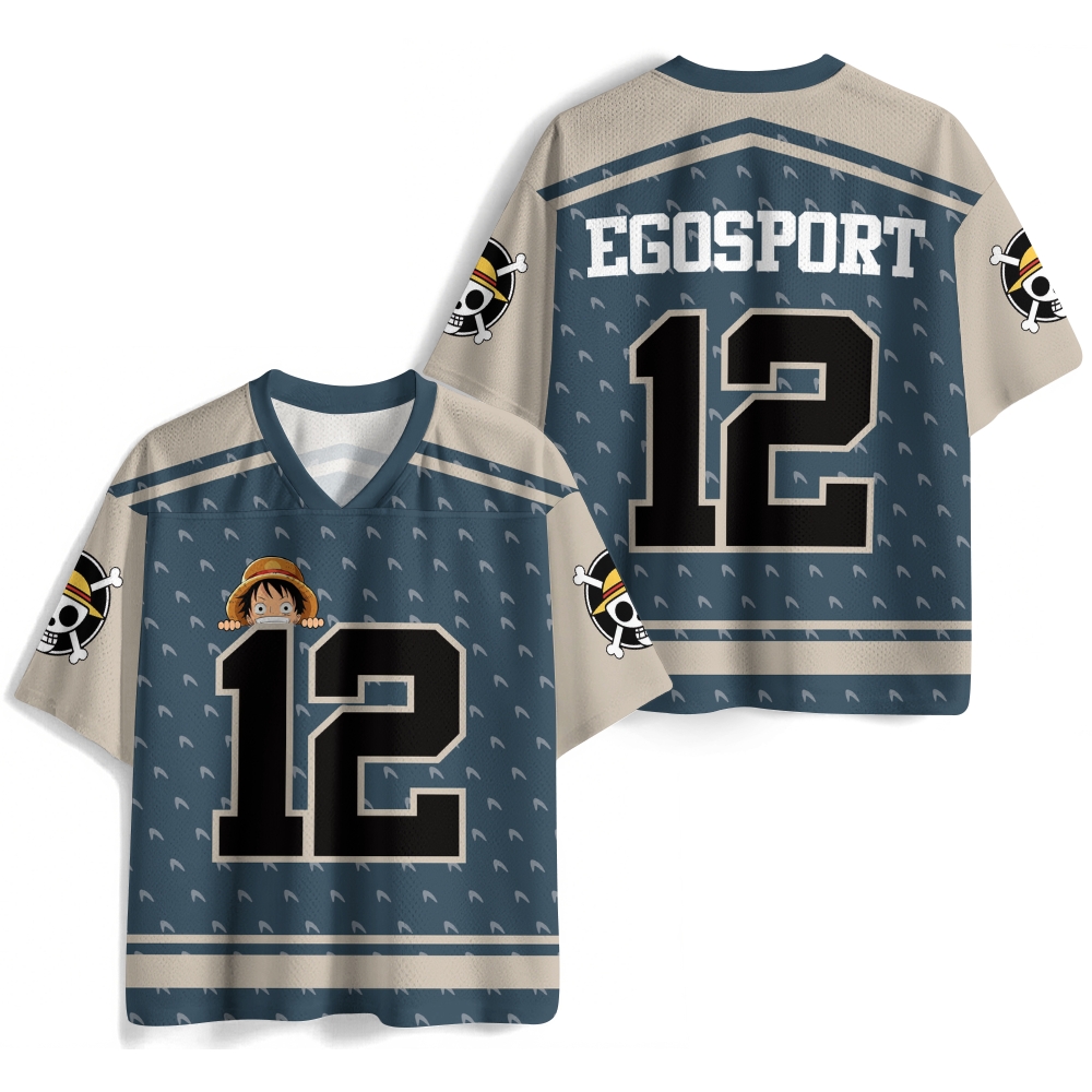 One Piece Anime Football Jersey