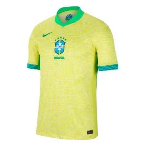 Kid's CASEMIRO Brazil 2024 Home Shirt