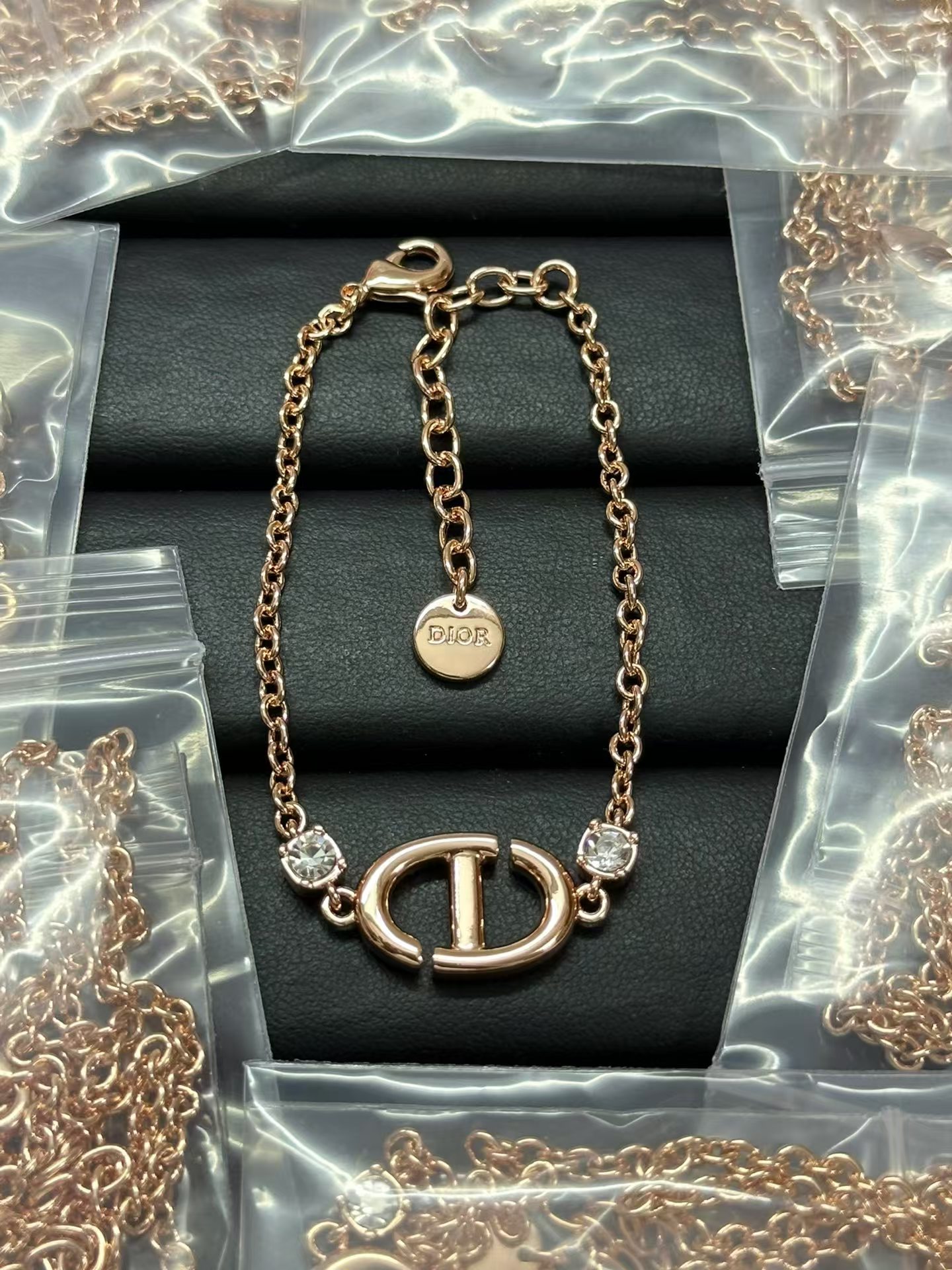Dior CD Navy Bracelet - Original Replica Club