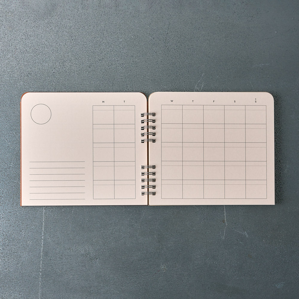 Planner 6 mois - Gris
