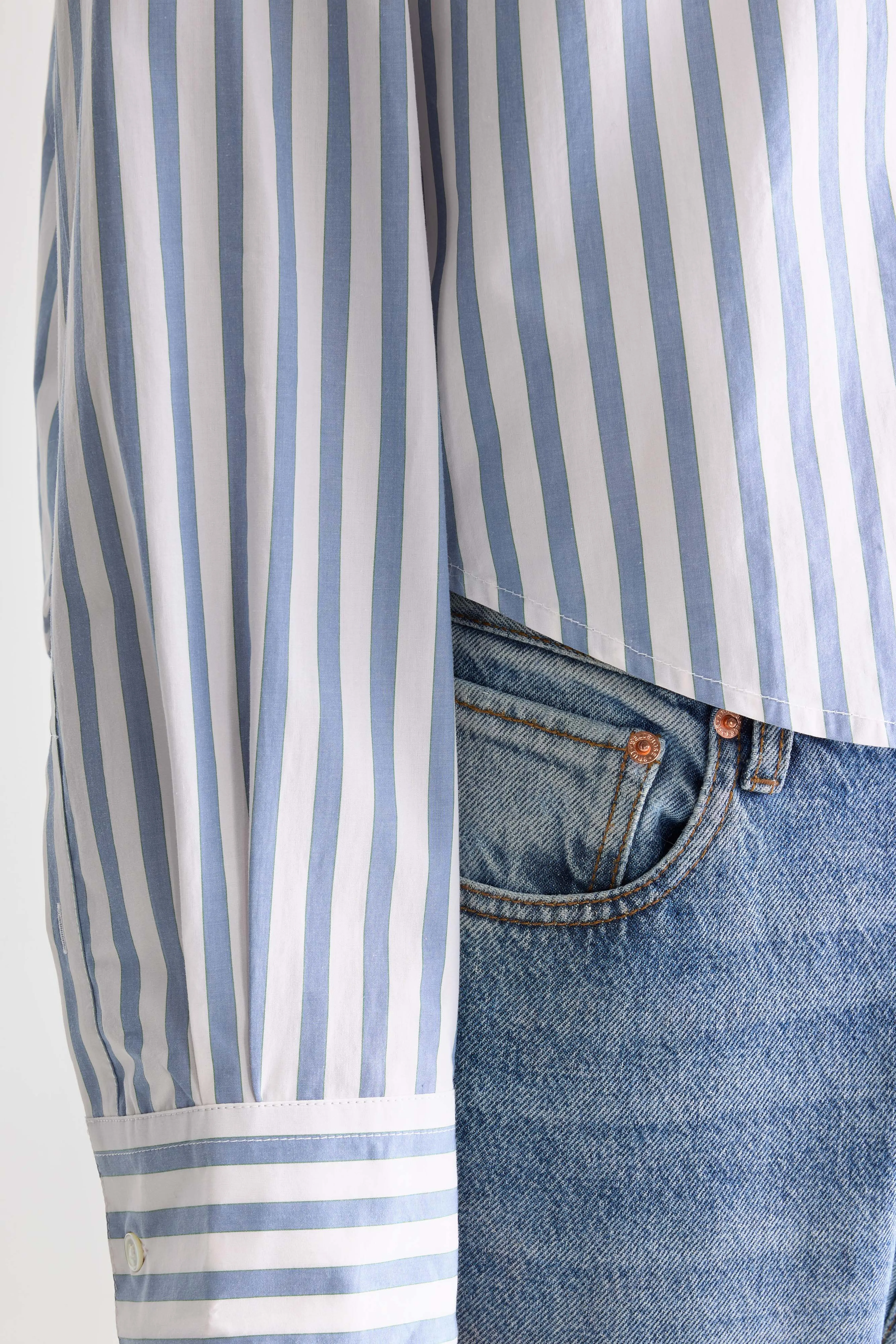 Bellerose Johan stripped shirt (261 / W / STRIPE A)