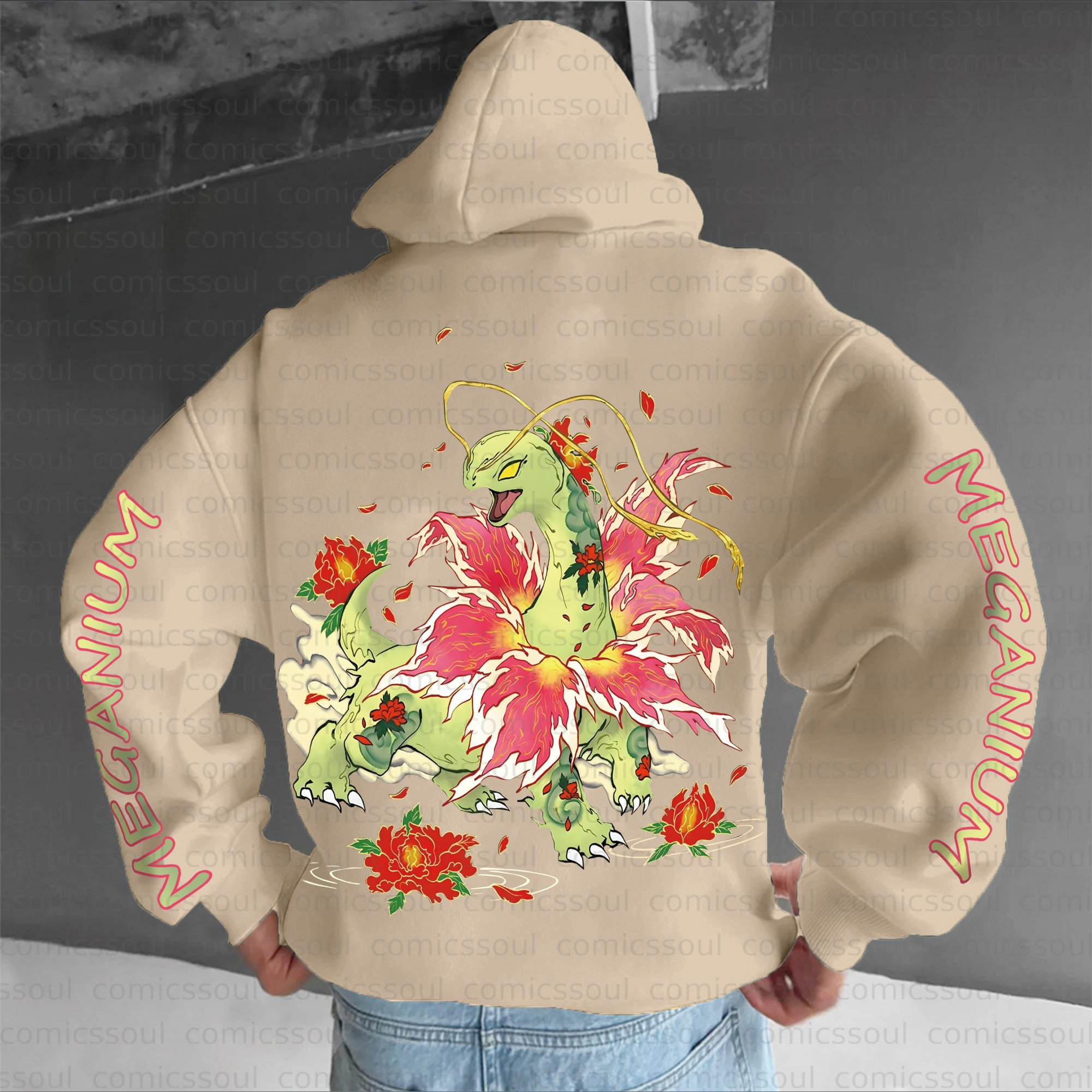 Unisex Anime Graphic Streetwear Vintage Hoodie