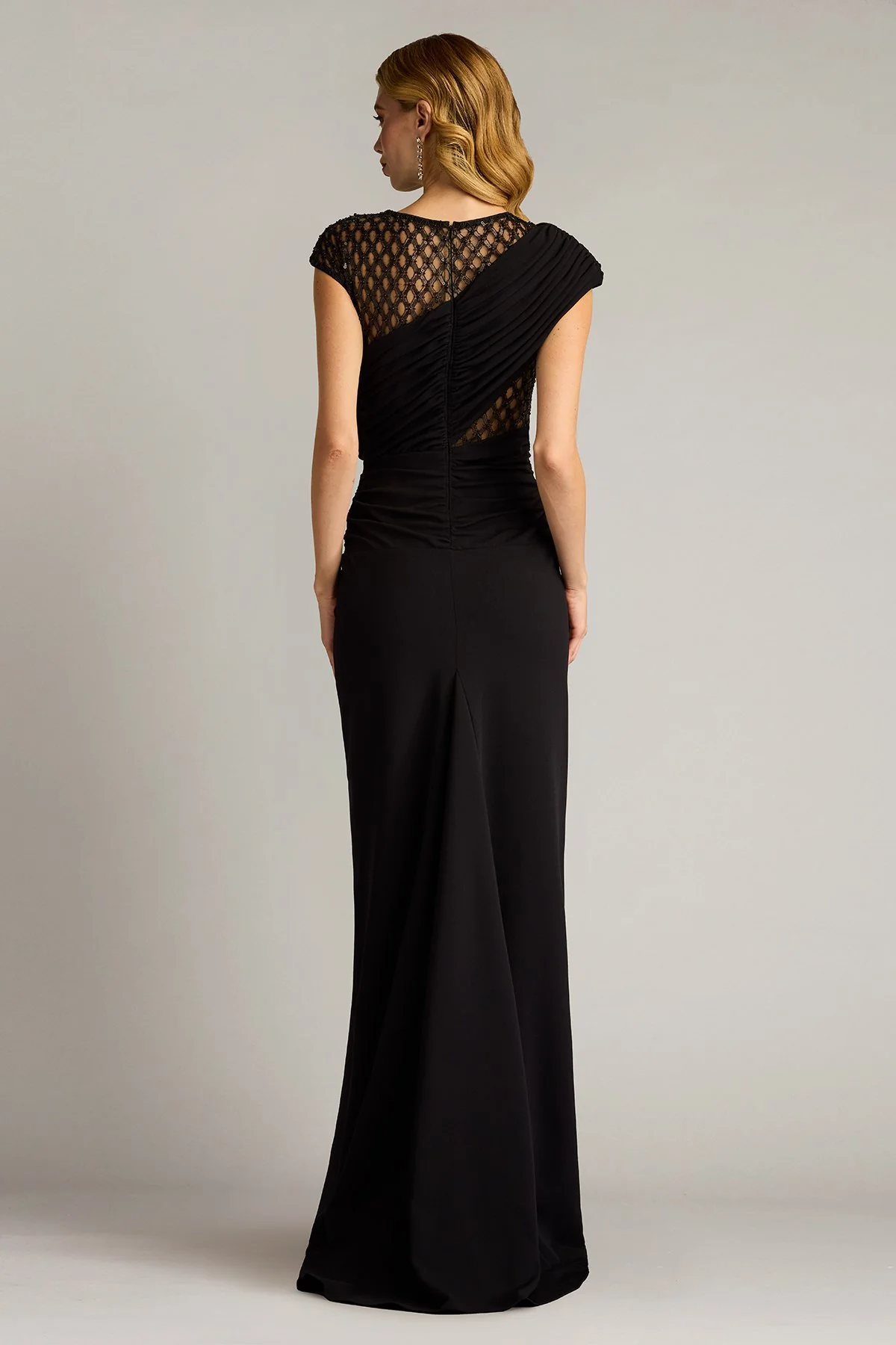 Jetta Peek-A-Boo Illusion Gown - Special Events Unlimited