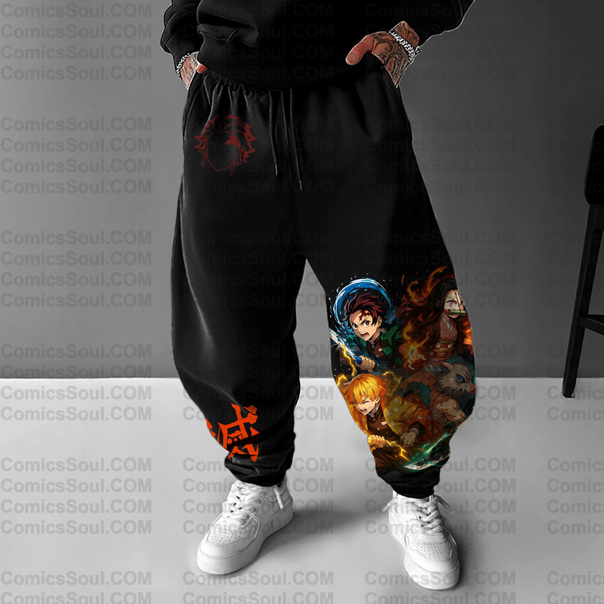 Unisex “  Comicssoul ” Casual Streetwear Pants
