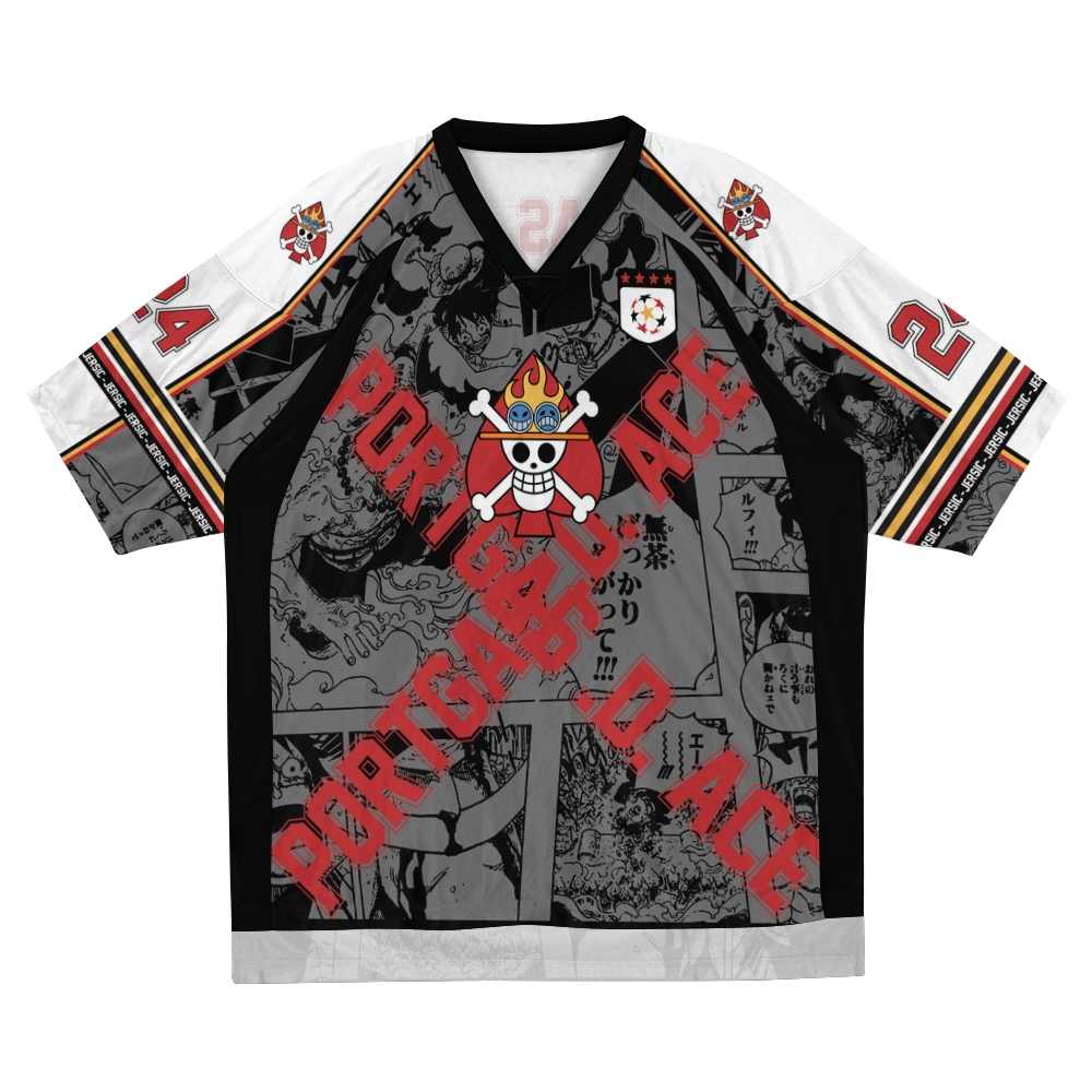 One Piece Anime Football Jersey