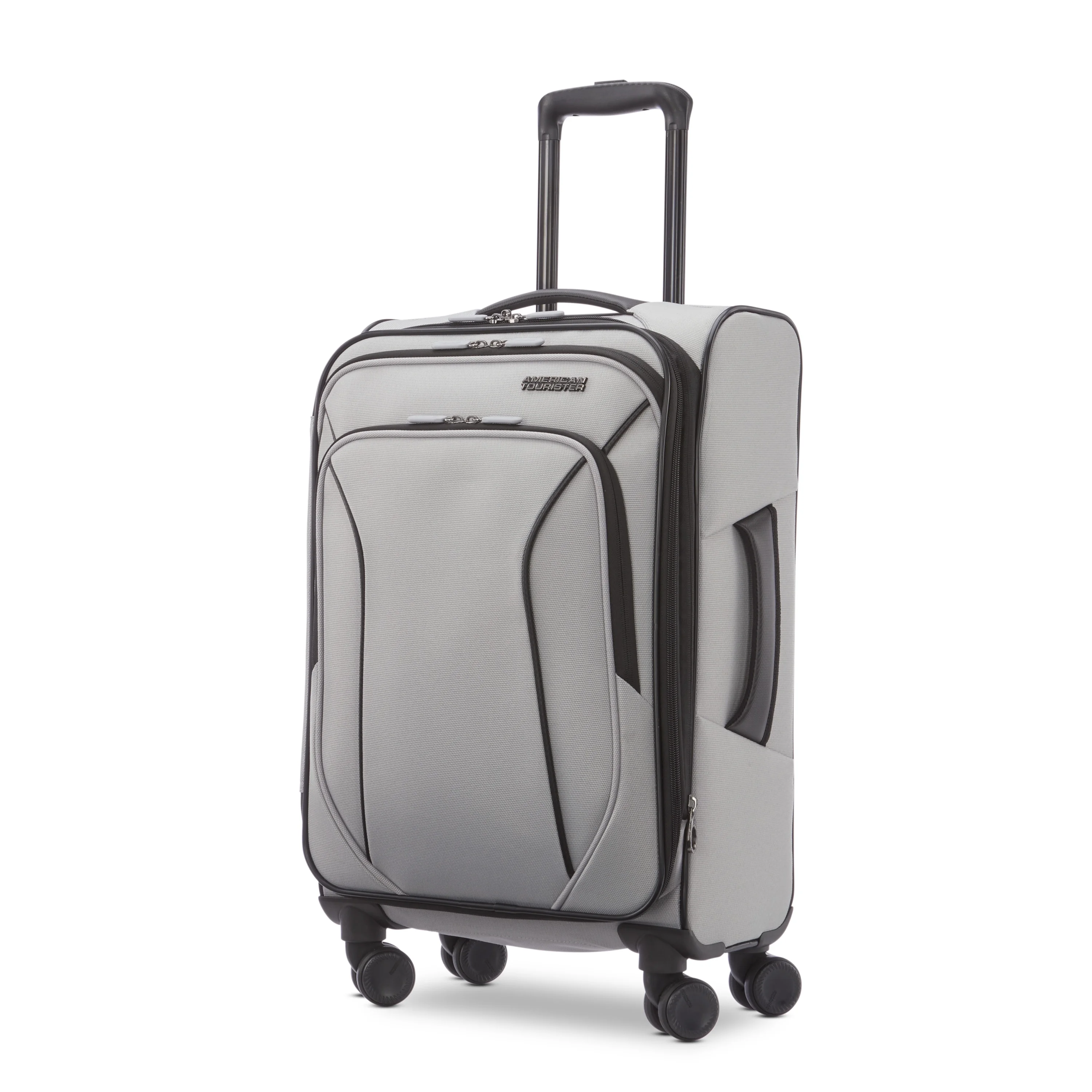 American Tourister X-Lite 3-Piece Luggage Set with Spinner Wheels - Light Grey - Image 13