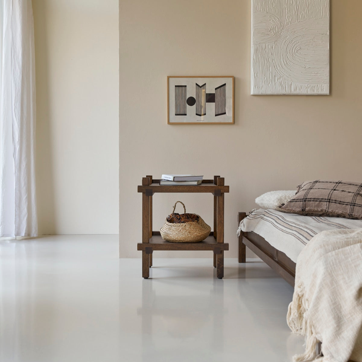 Tikamoon - Arko - Nachtkastje van massief mangohout