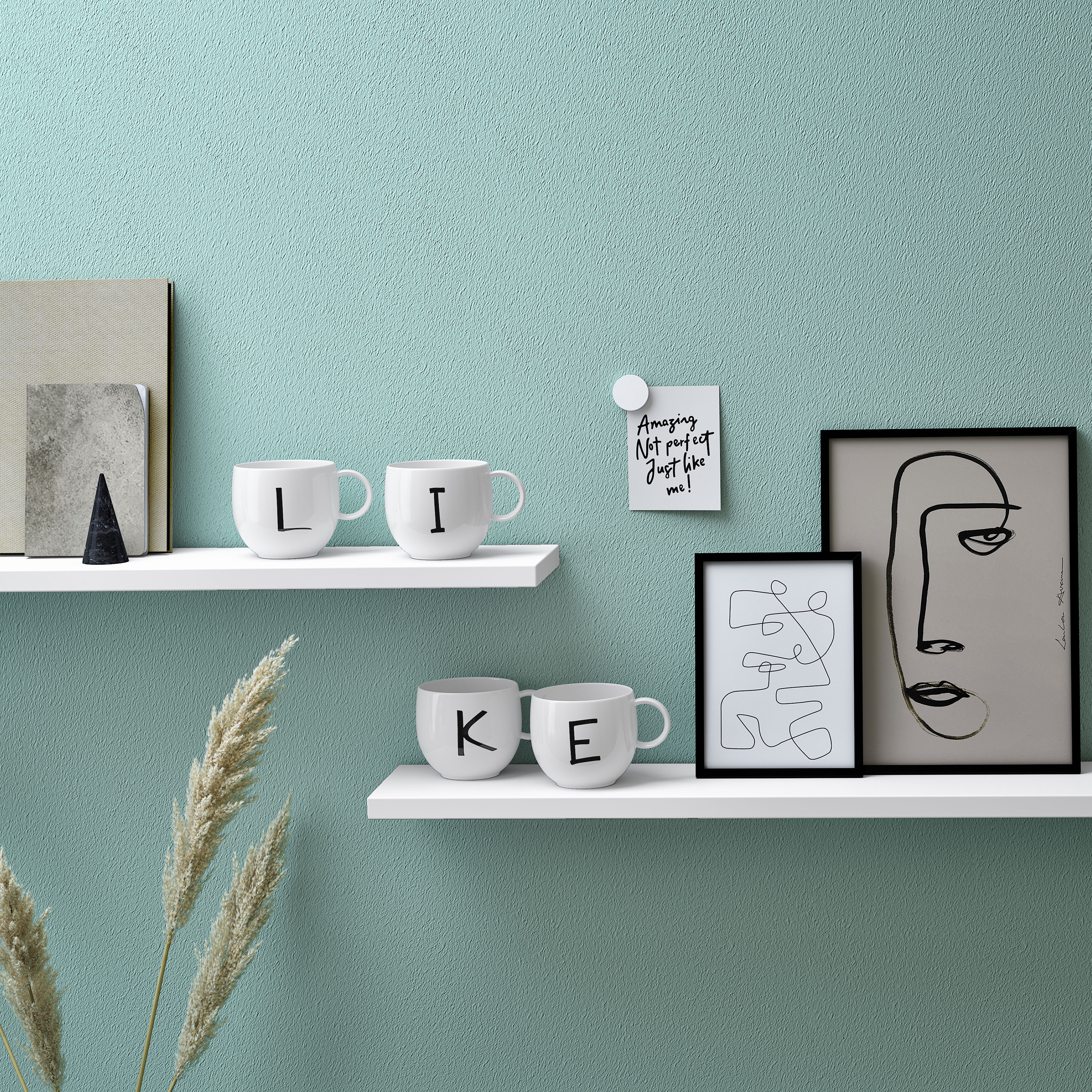 Villeroy & Boch Letters Mug