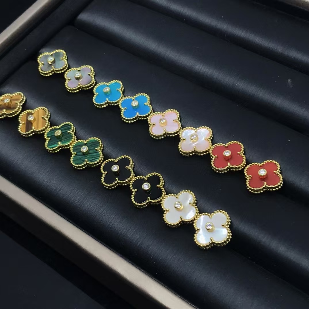 VCA Vintage Alhambra Earrings - Original Replica Club