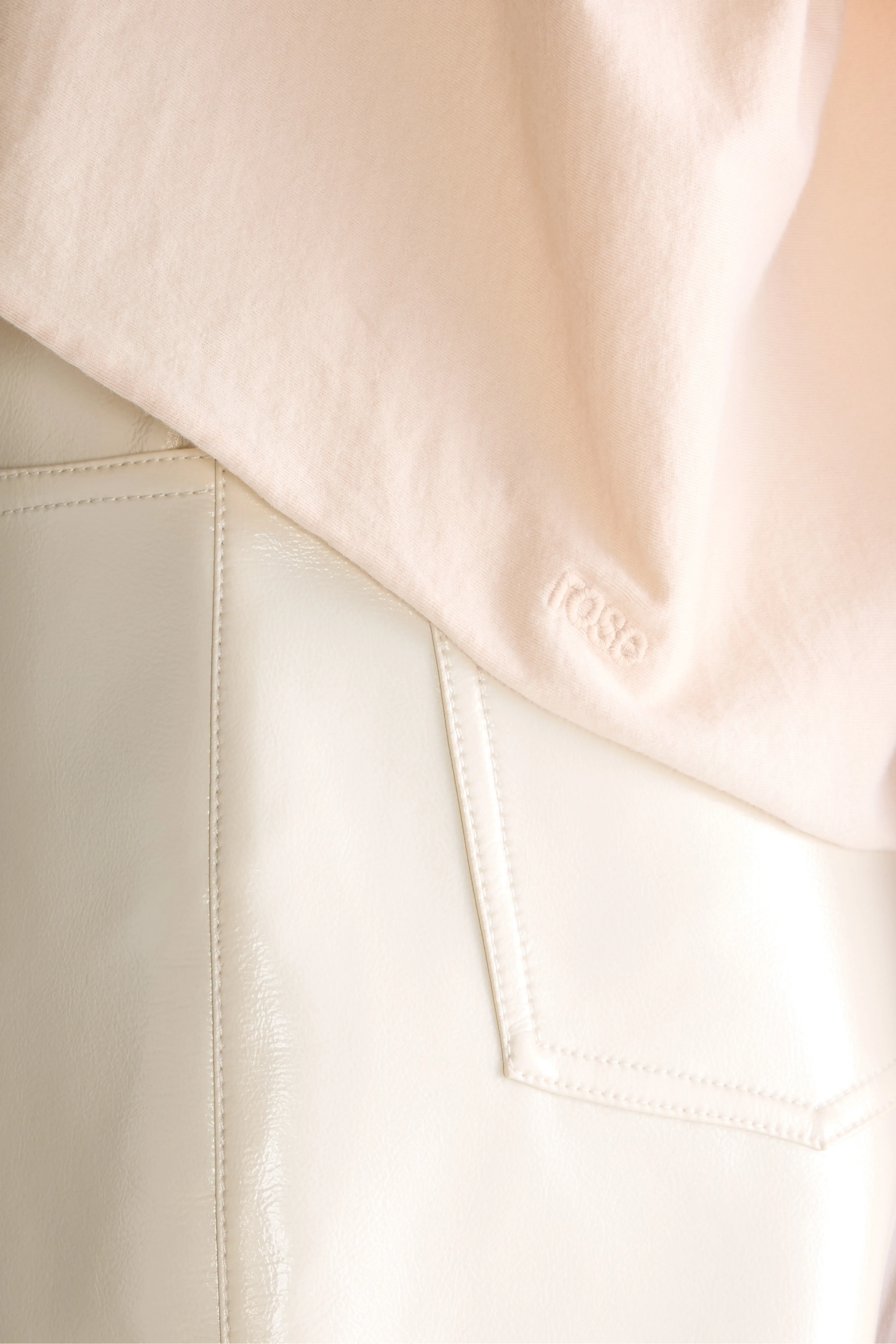 Bellerose Farpy cropped t-shirt (261 / W / BABE)