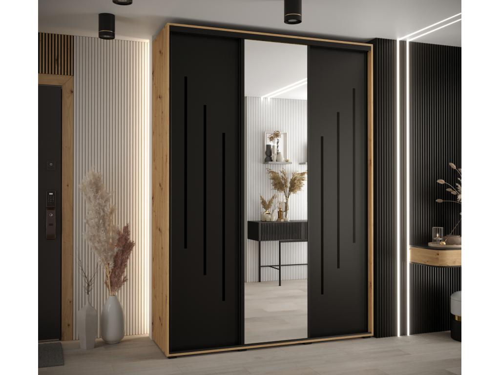 ARMARIO CON PUERTAS BATIENTES 235 - 2/180/60 3 puertas