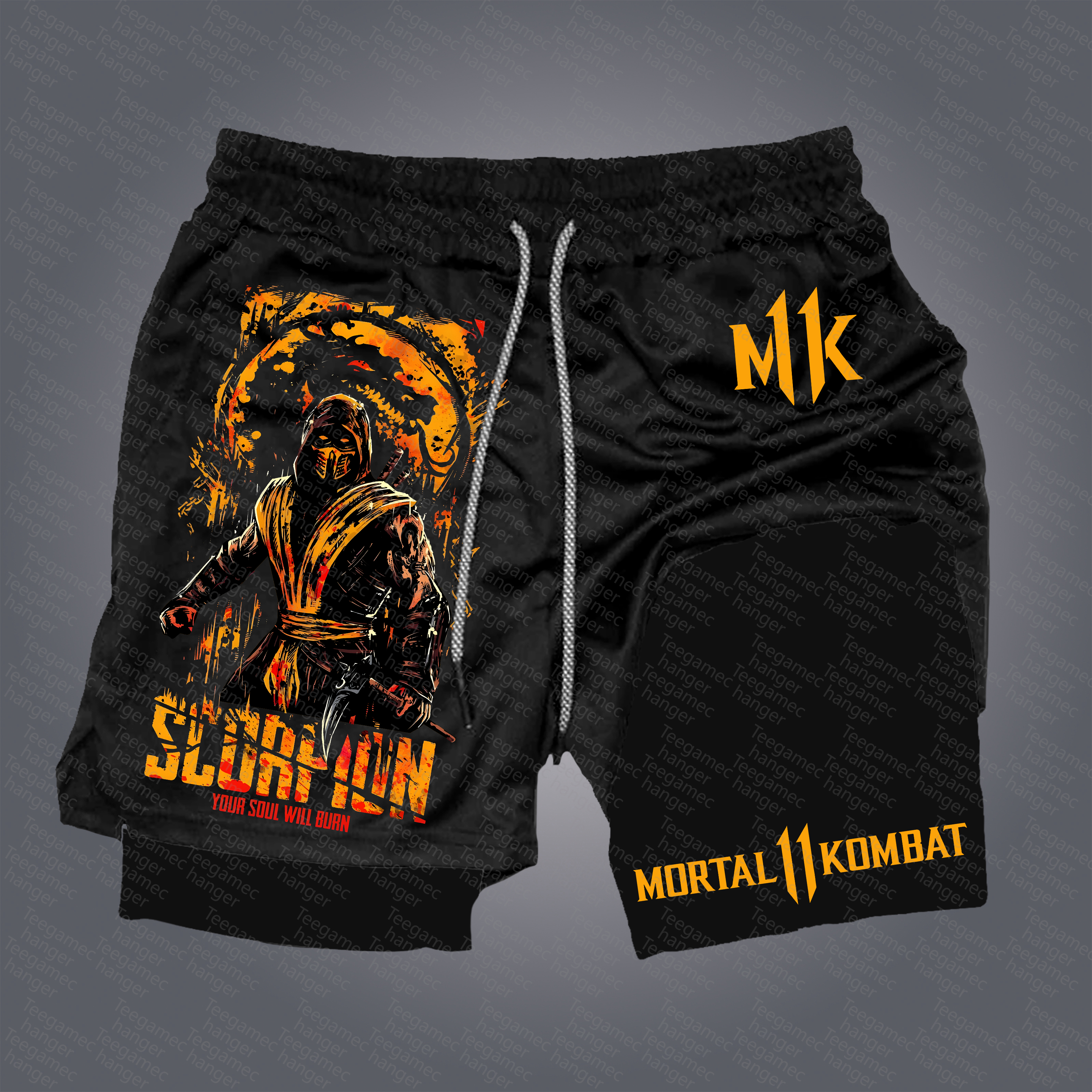 Unisex  “Comicssoul” Casual   Streetwear Shorts