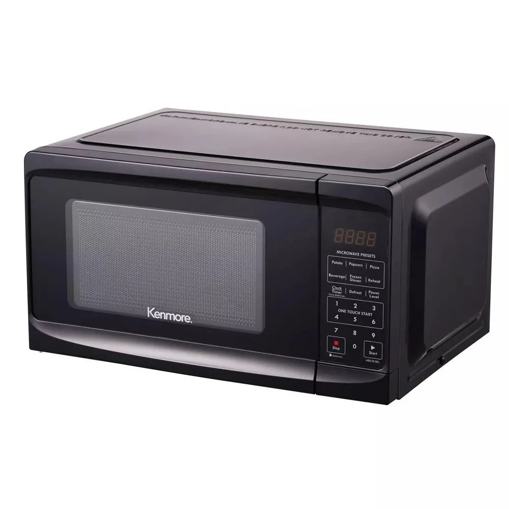 Kenmore 0.7 cu-ft Microwave - Black - Image 5