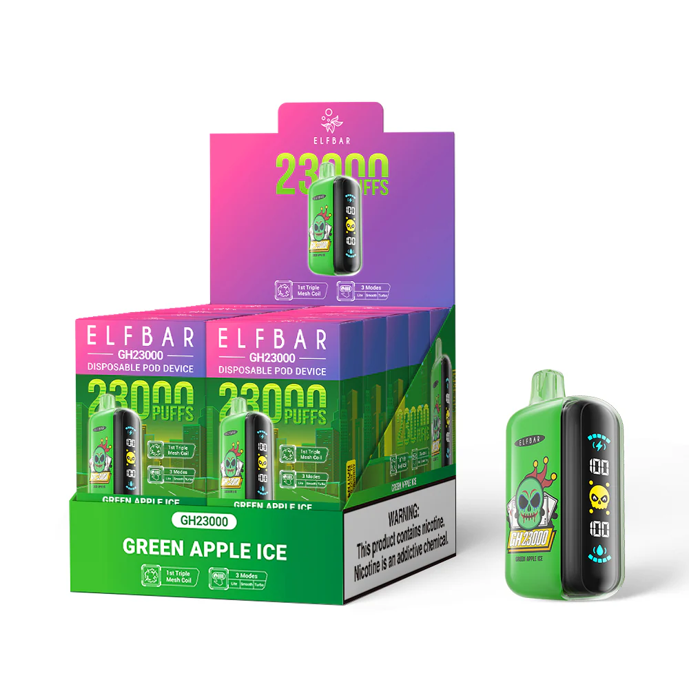 ELFBAR GH23000 cigarette électronique jetable (toutes les saveurs)