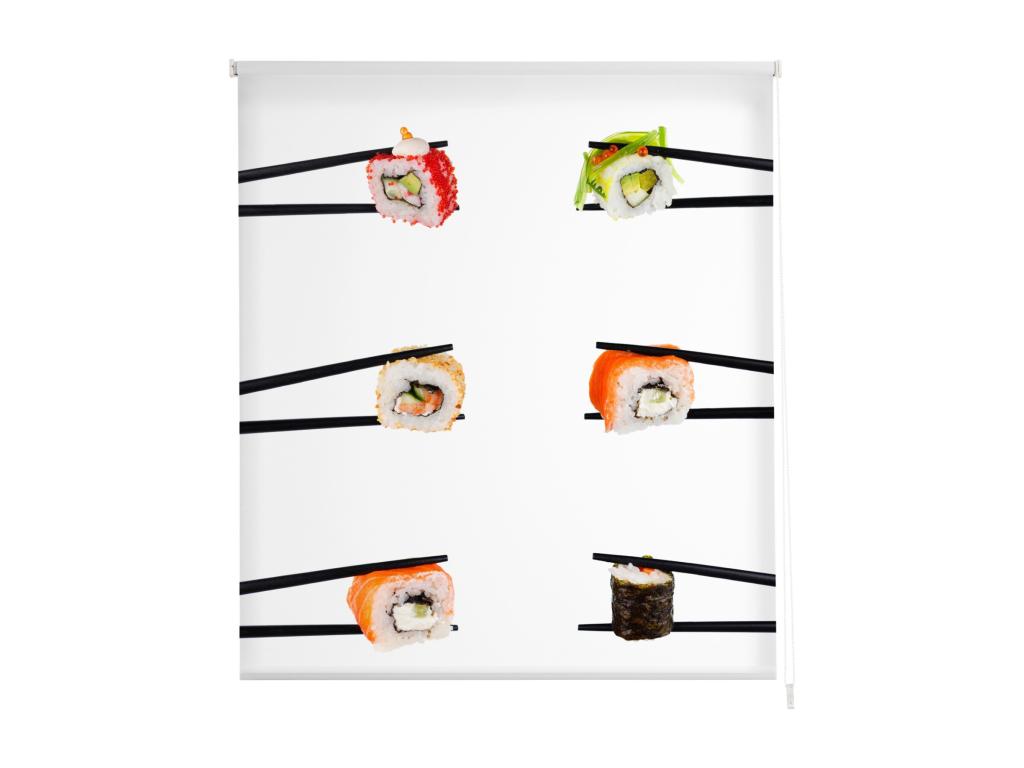 Casaplu | Estores Personalizados Easyfix de COCINA | 120 x 150 cm (Ancho por Alto) Tamaño de Tela 117 x 150 cm | Modelo C-1224 Color Unico