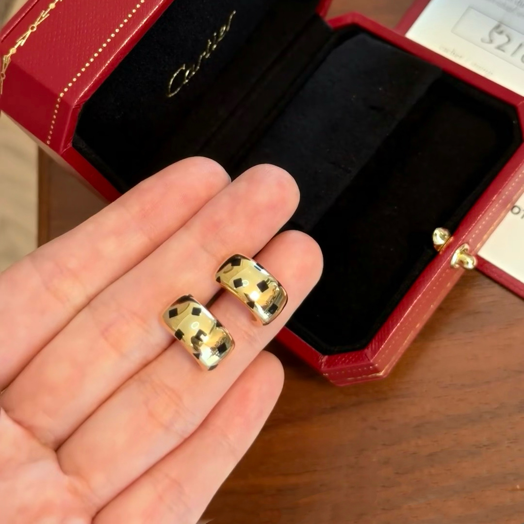 Cartier Leopard Panthère de Stud Earrings - Original Replica Club