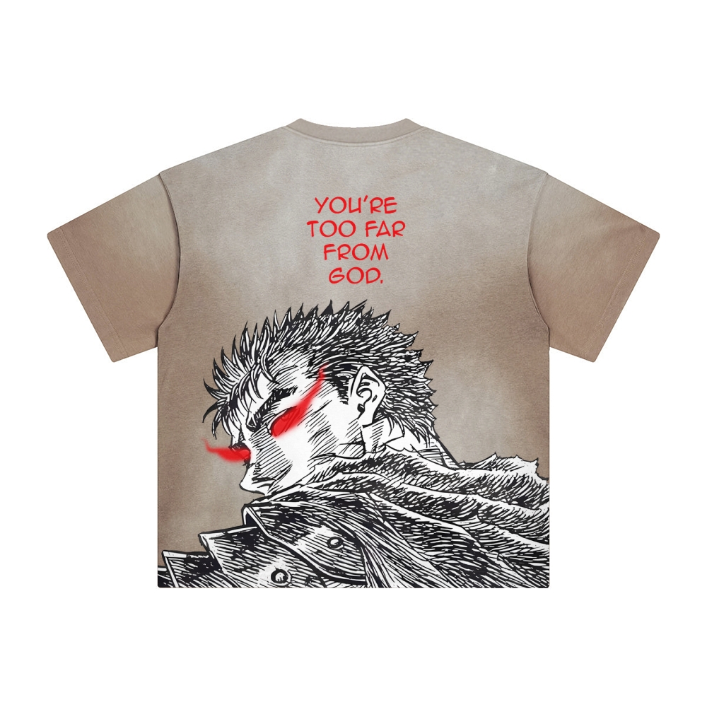Unisex Vintage T-shirt丨Berserk TeeThreads Sustain the Scene with Custom Apparel