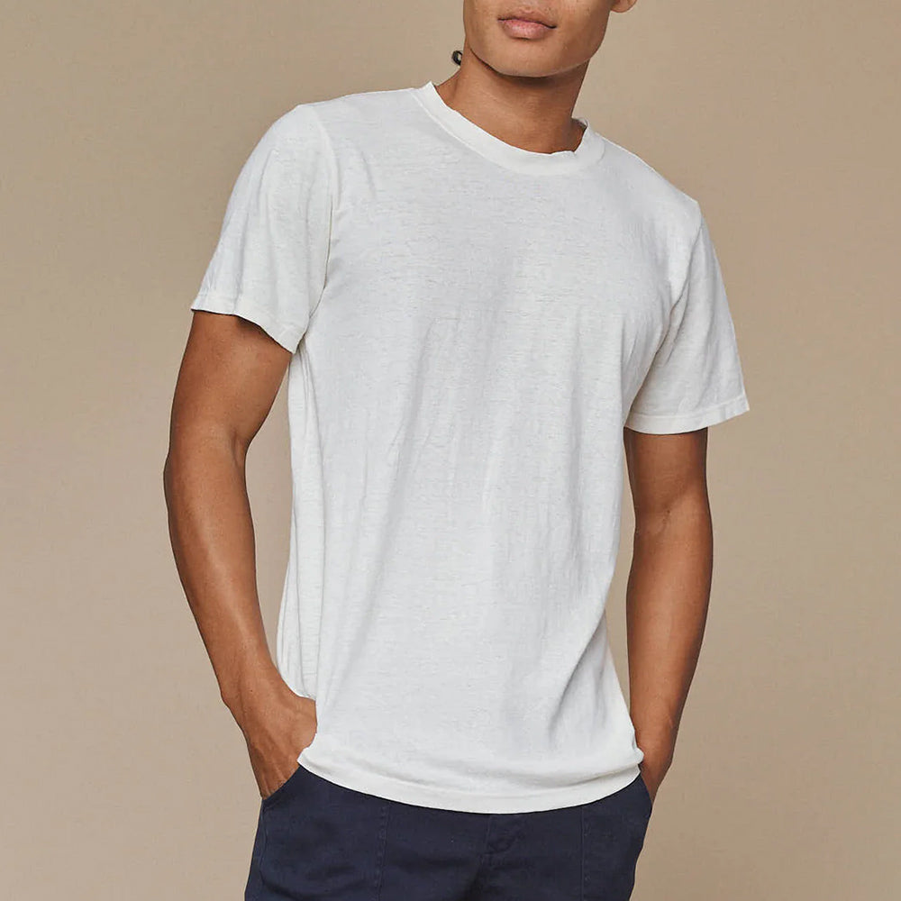 Jungmaven - T-shirt Jung - Washed White