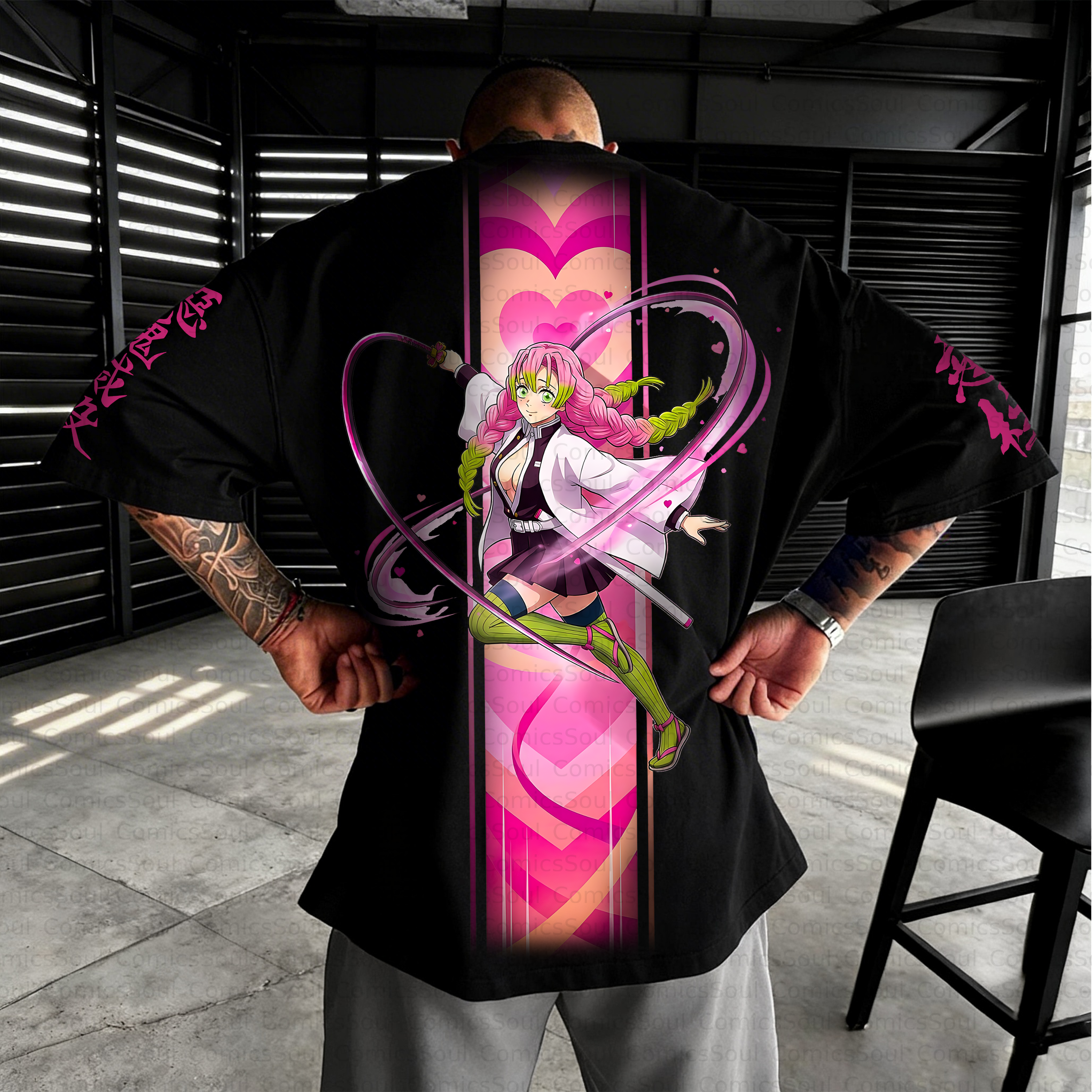 Unisex Anime Inspired Vintage T-Shirt