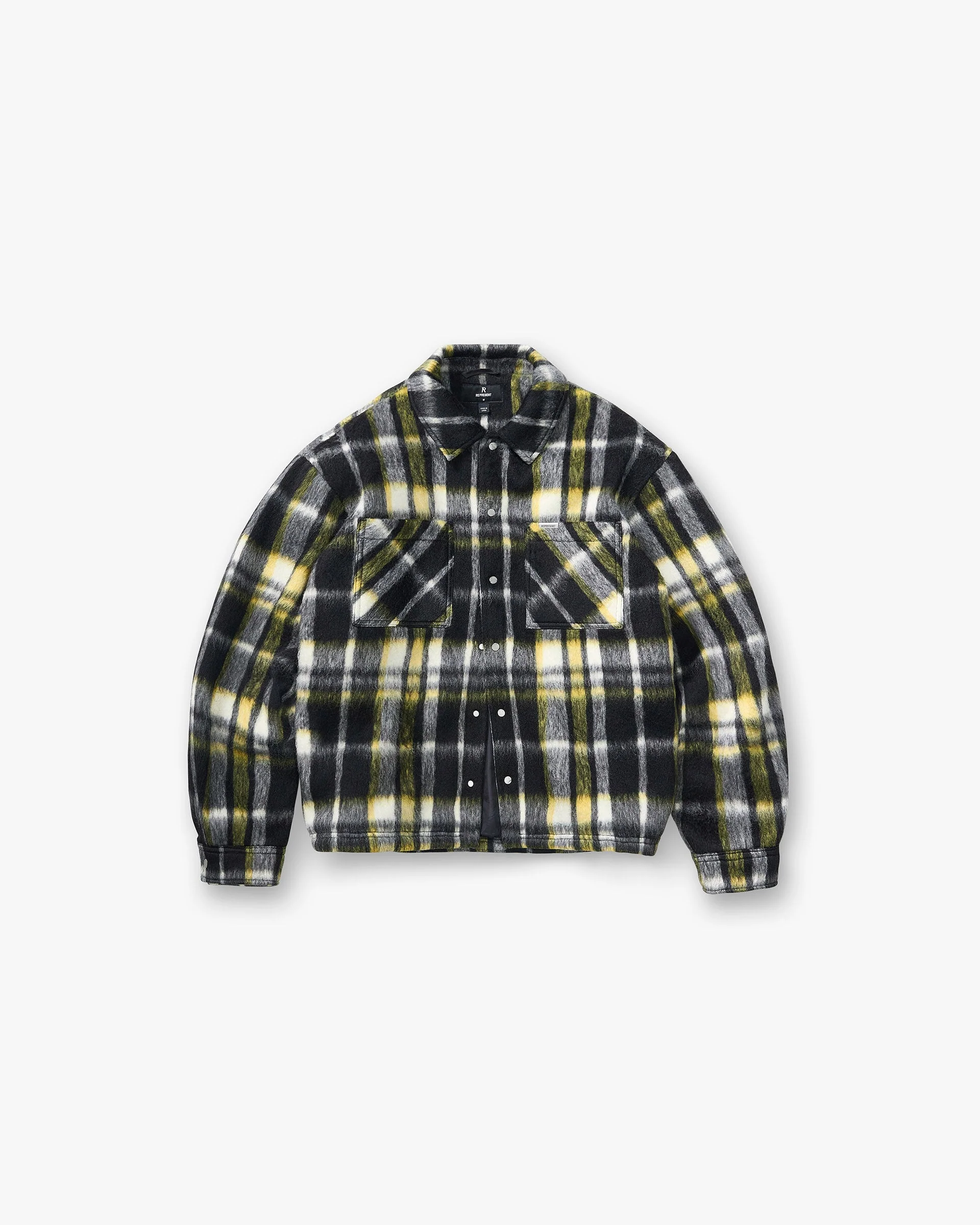 Textured Overshirt - Jet Black
