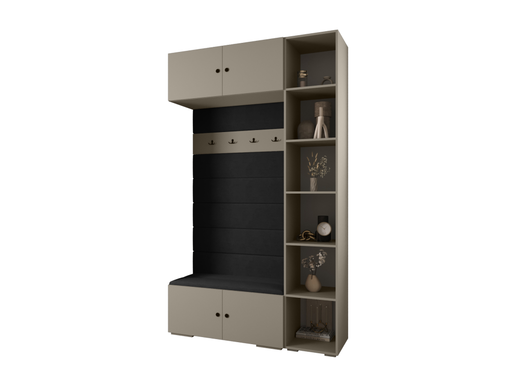 Inova 2 armario con puertas batientes 236,7/140/47