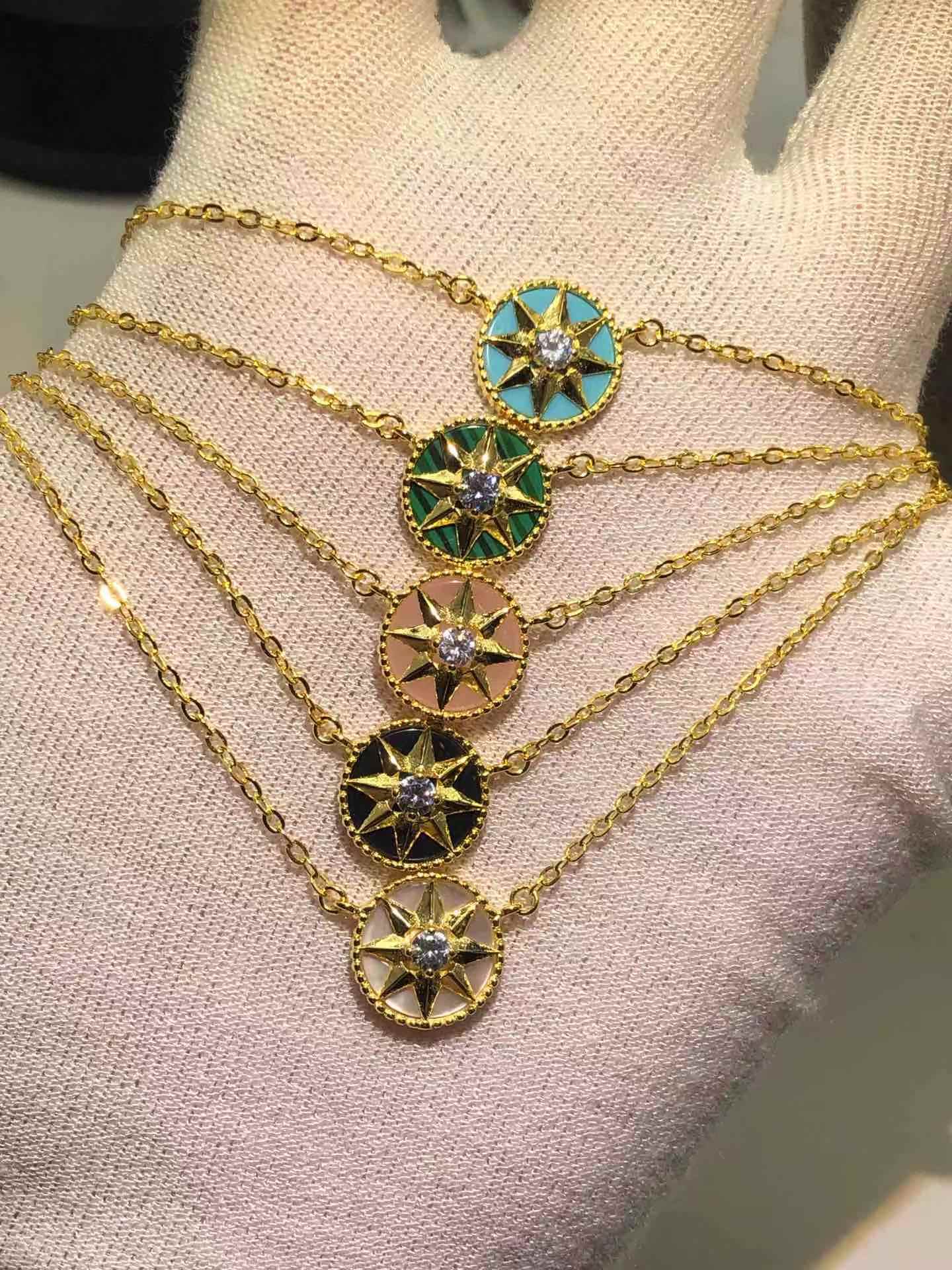 Dior Rose Des Vents Pendant Necklace - Original Replica Club