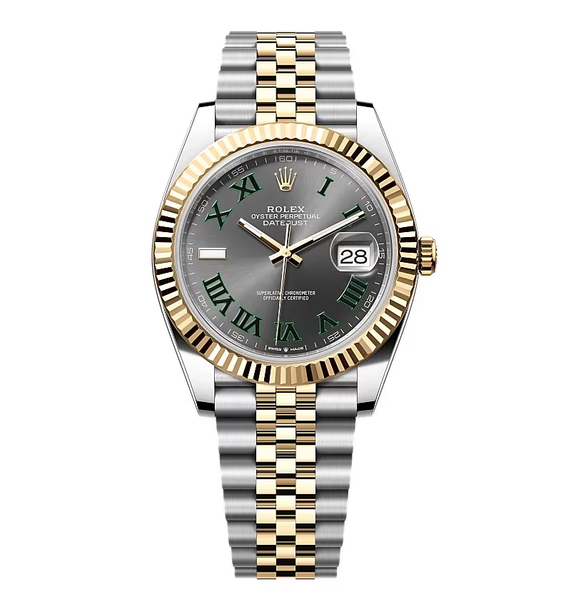 Replica Rolex Datejust Rhodium Dial 126333 “Wimbledon”