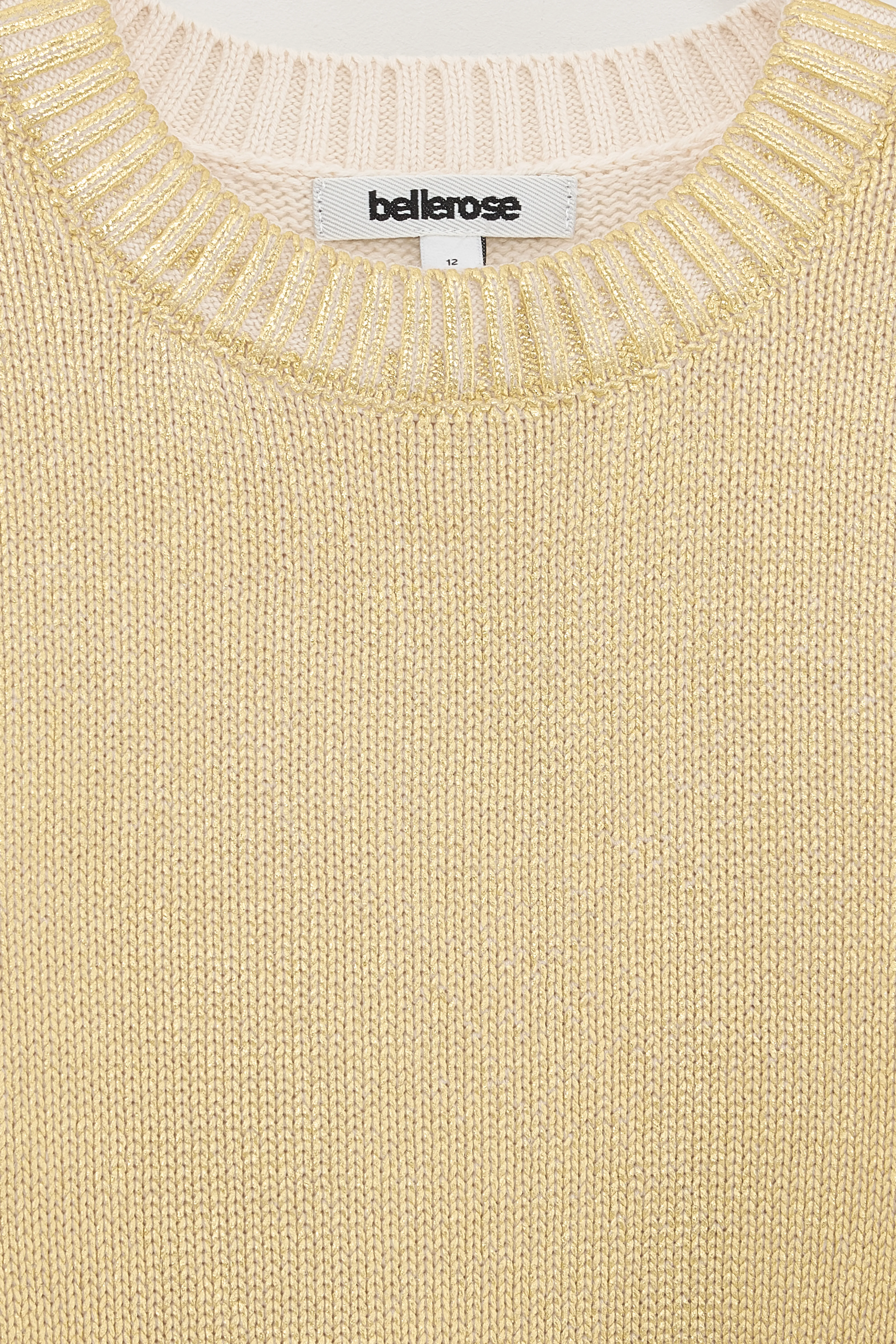 Bellerose Arat short-sleeve sweater (261 / G / GOLD)