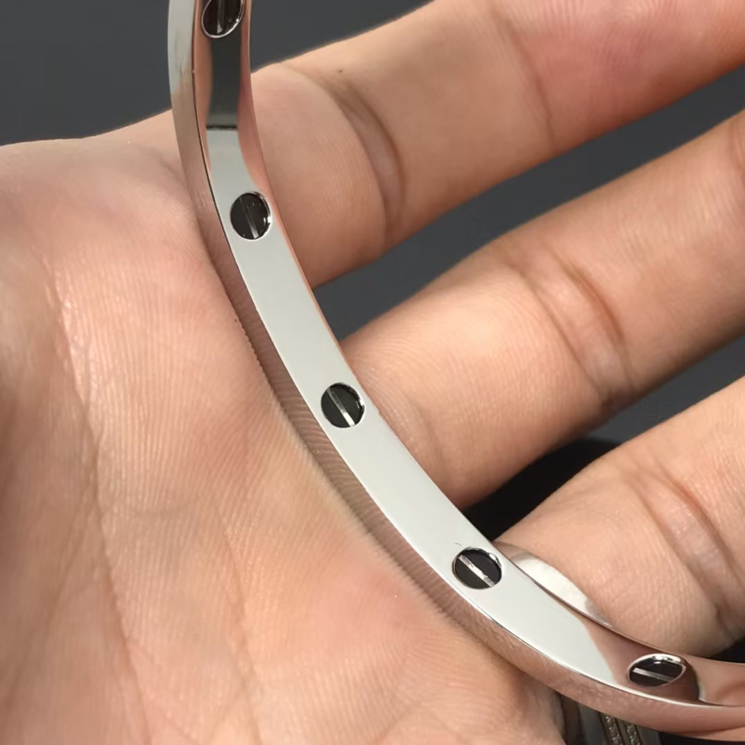 Cartier LOVE Bracelet Bangle - Black Nail - Original Replica Club