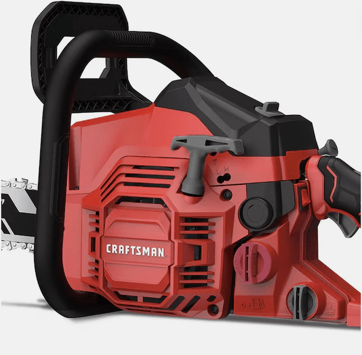 Craftsman S1450 CMXGSAMY42N4 42cc 2-Cycle 14" Gas Chainsaw - Image 4