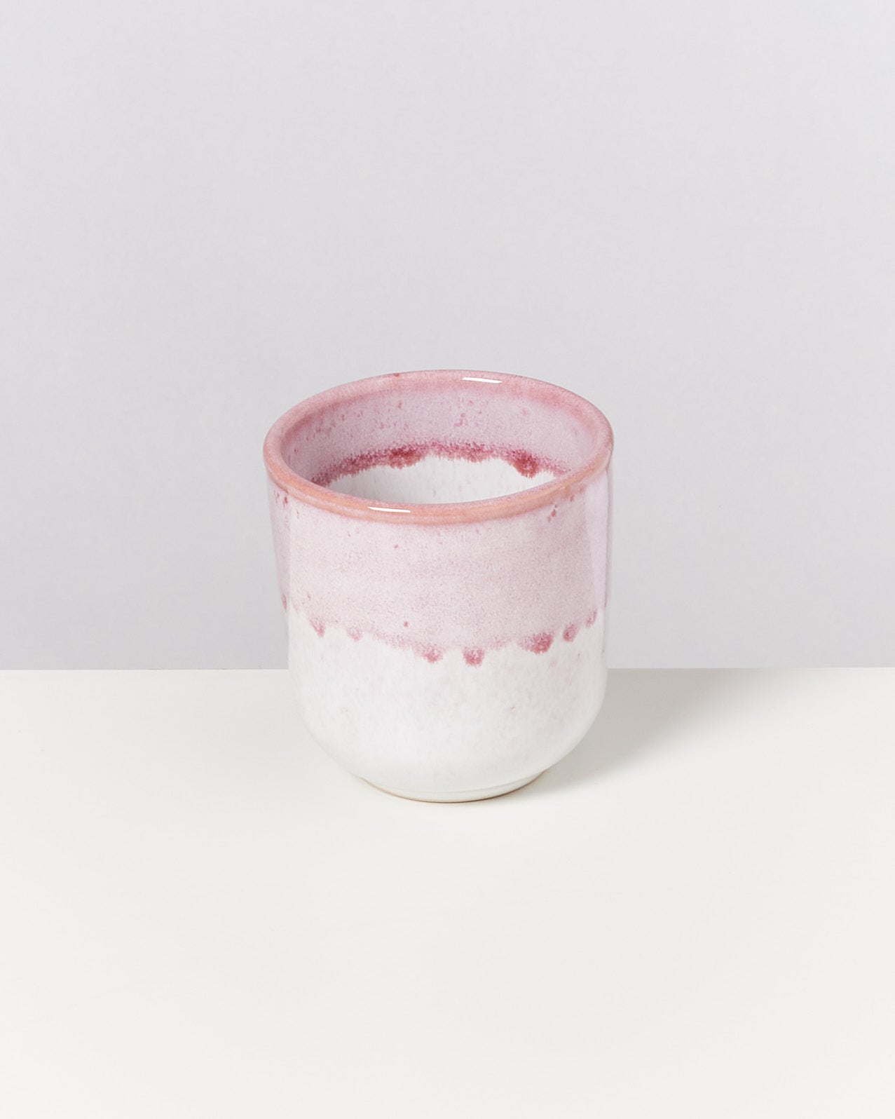 Copa Alto Becher klein rosa weiß 6er-Set