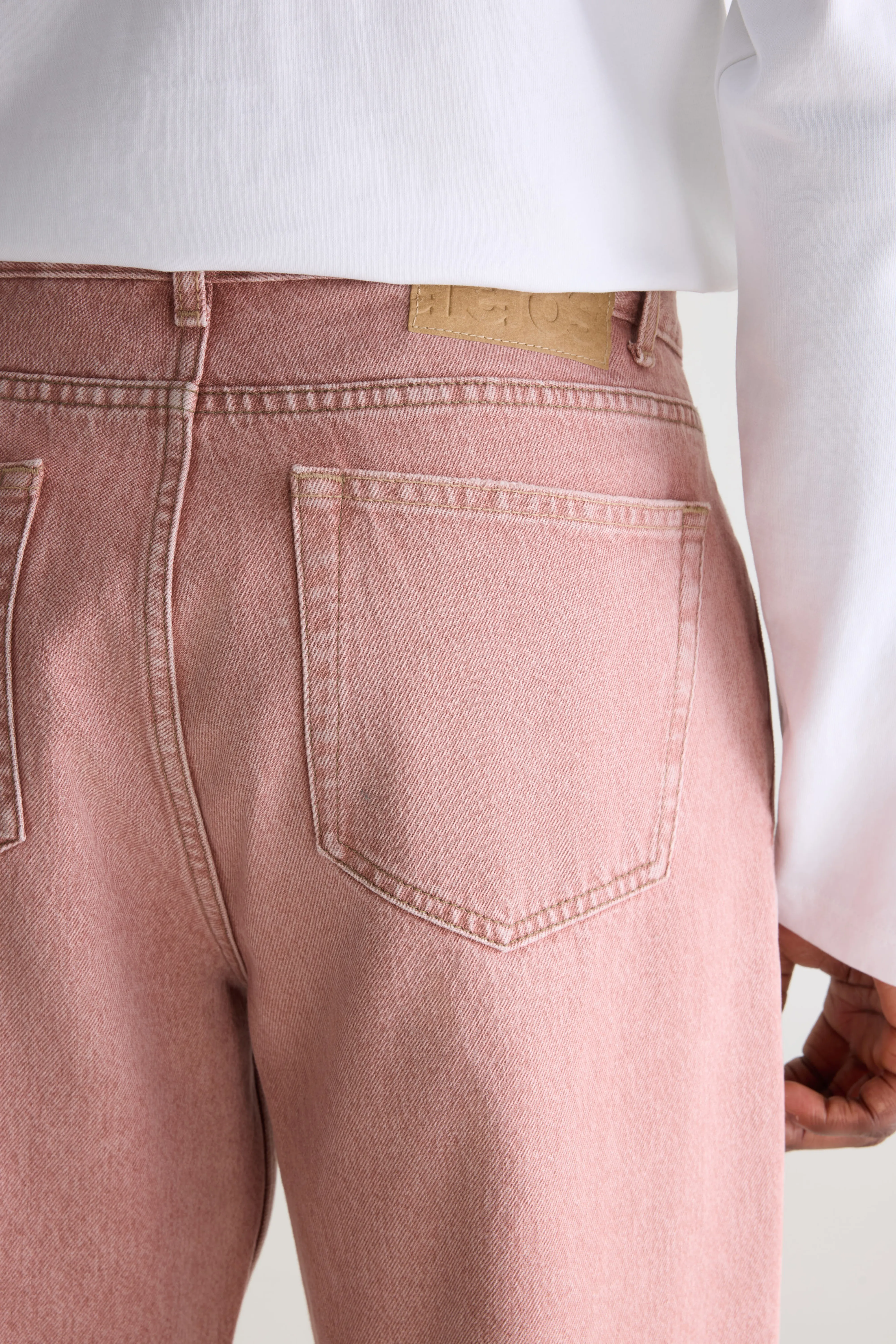 Bellerose Denim N. 08 - straight jeans (261 / M / ROSEWOOD)