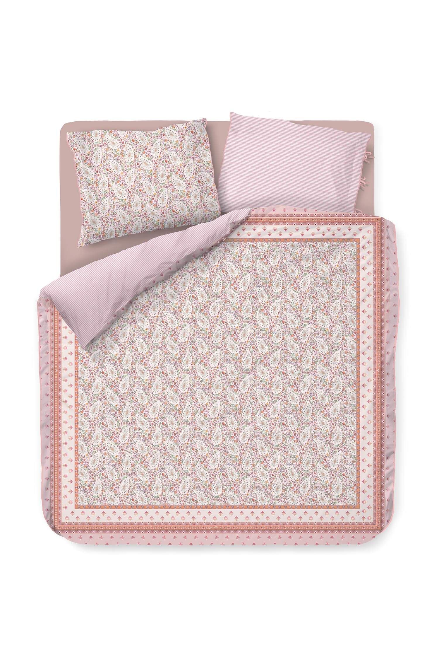Duvet Cover Set Kairi Bloom Light Pink