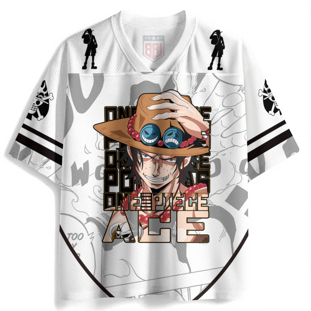 One Piece Anime Football Jersey