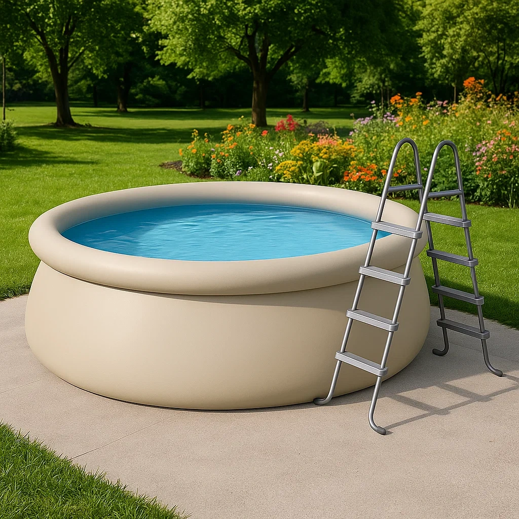 Piscina desmontable redonda 350x350x90 con purificador cKKLXGWj49Uu