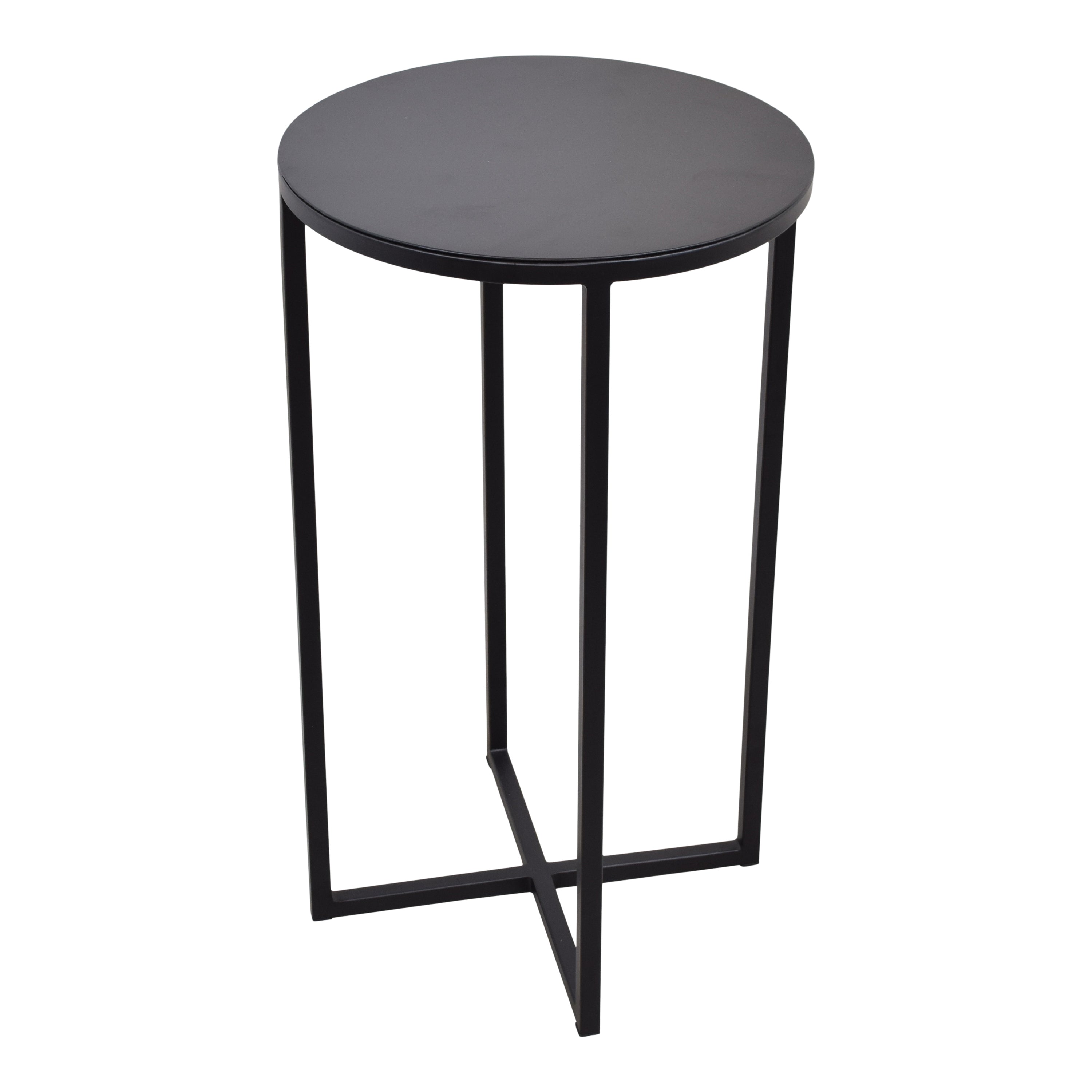 LOFT42 Beau bijzettafel - Rond - Zwart - Metaal