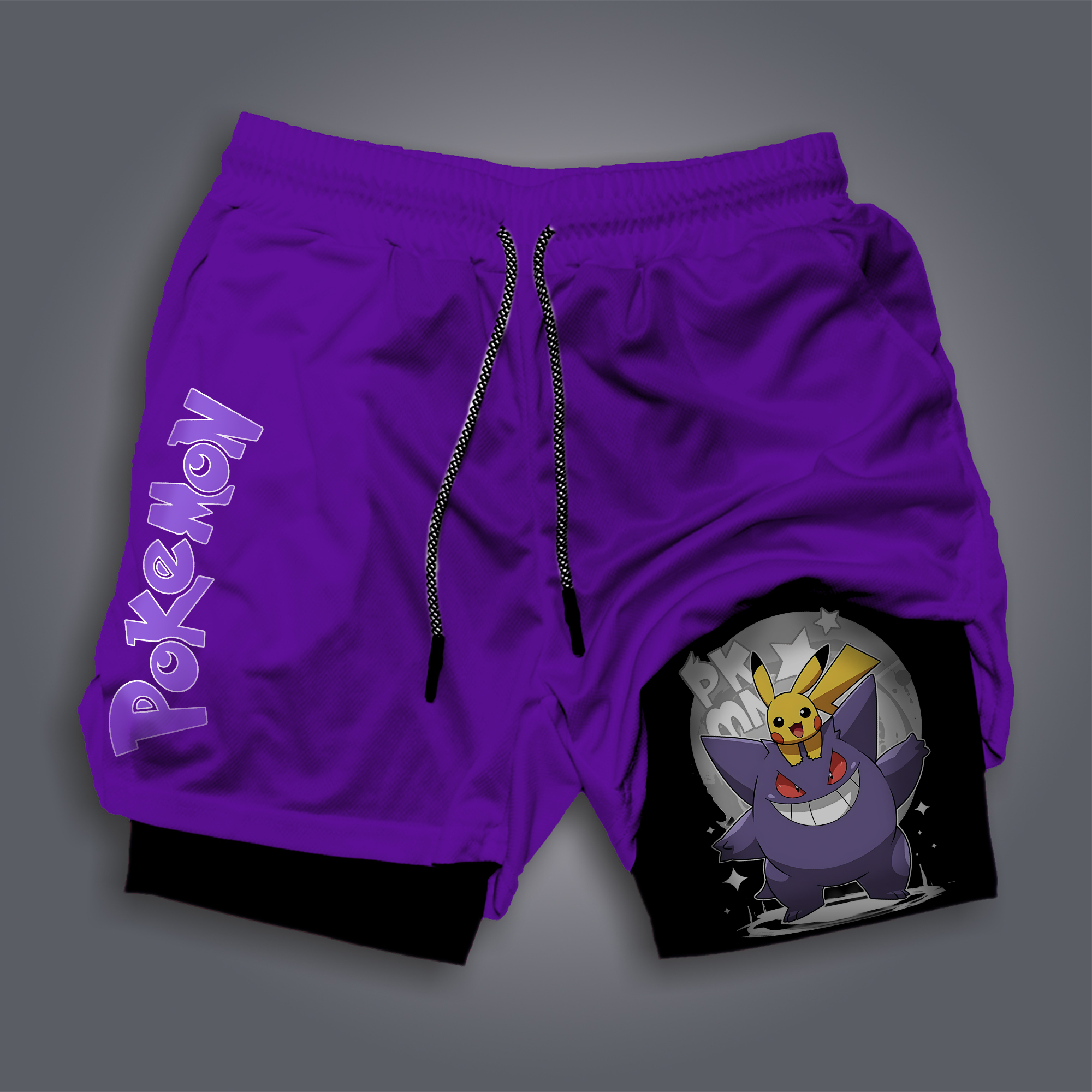 Unisex  “Comicssoul” Casual Anime Streetwear Shorts
