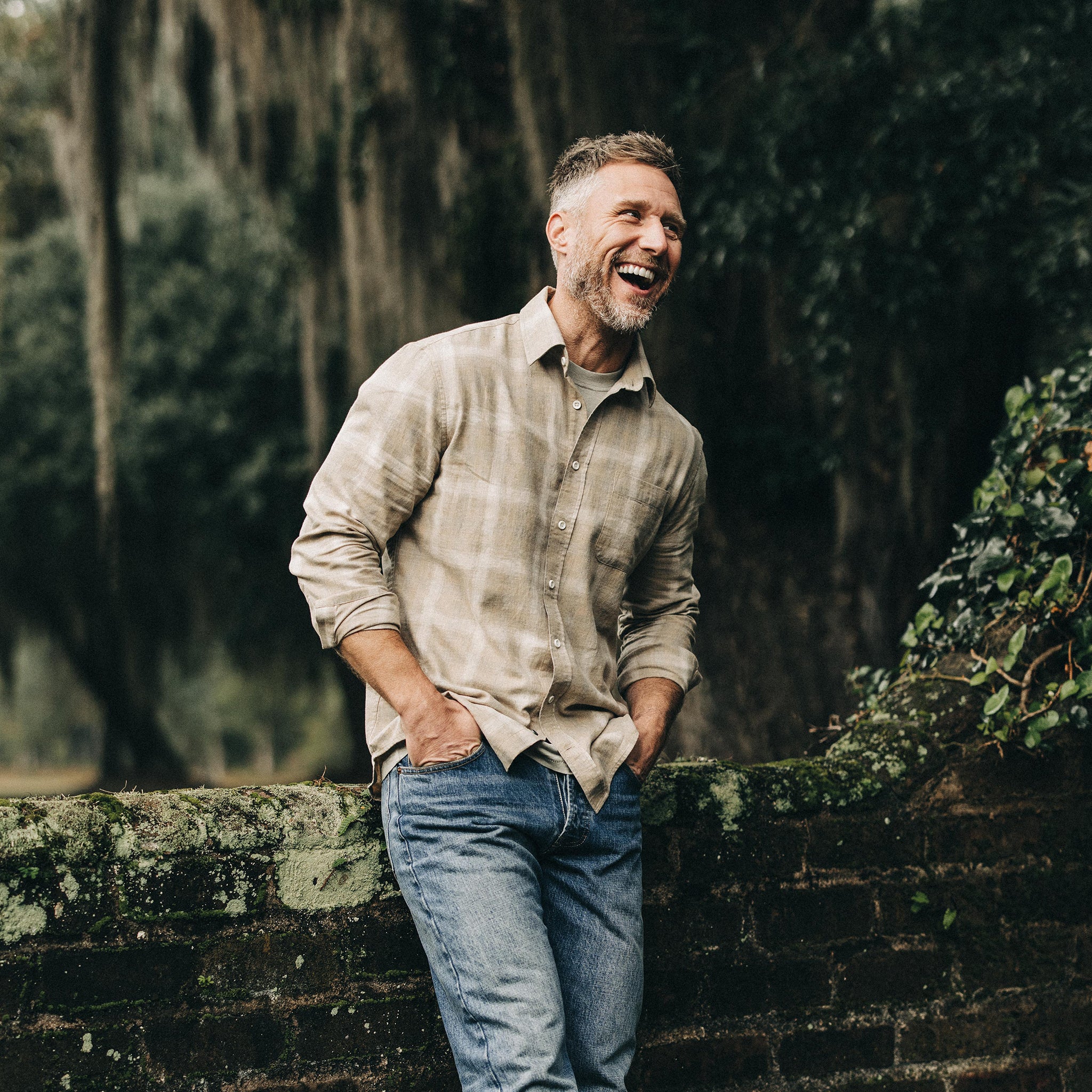 The California in Heathered Sunrise Plaid