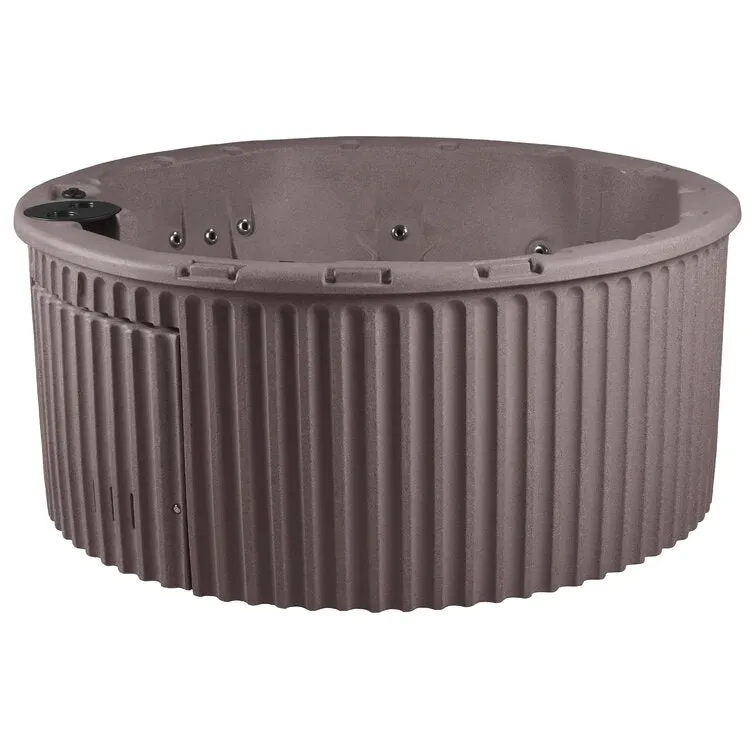Balance Ultra 7-Person 40 Stainless Jet Hot Tub with True Stainless Heater, Ozone and Multi LED Lighting