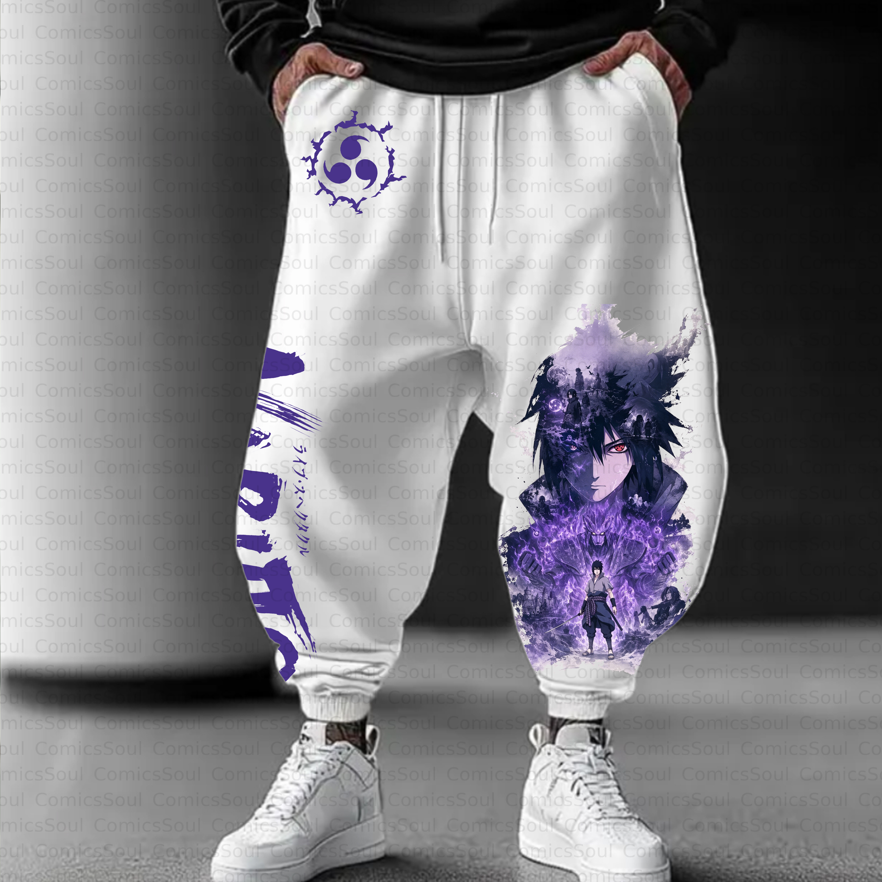 Unisex Casual Anime Streetwear Pant