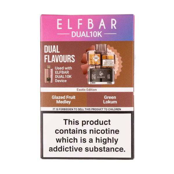 dual 10k elf bar refill Drinks Edition Elf Bar Dual 10K Refill Pack