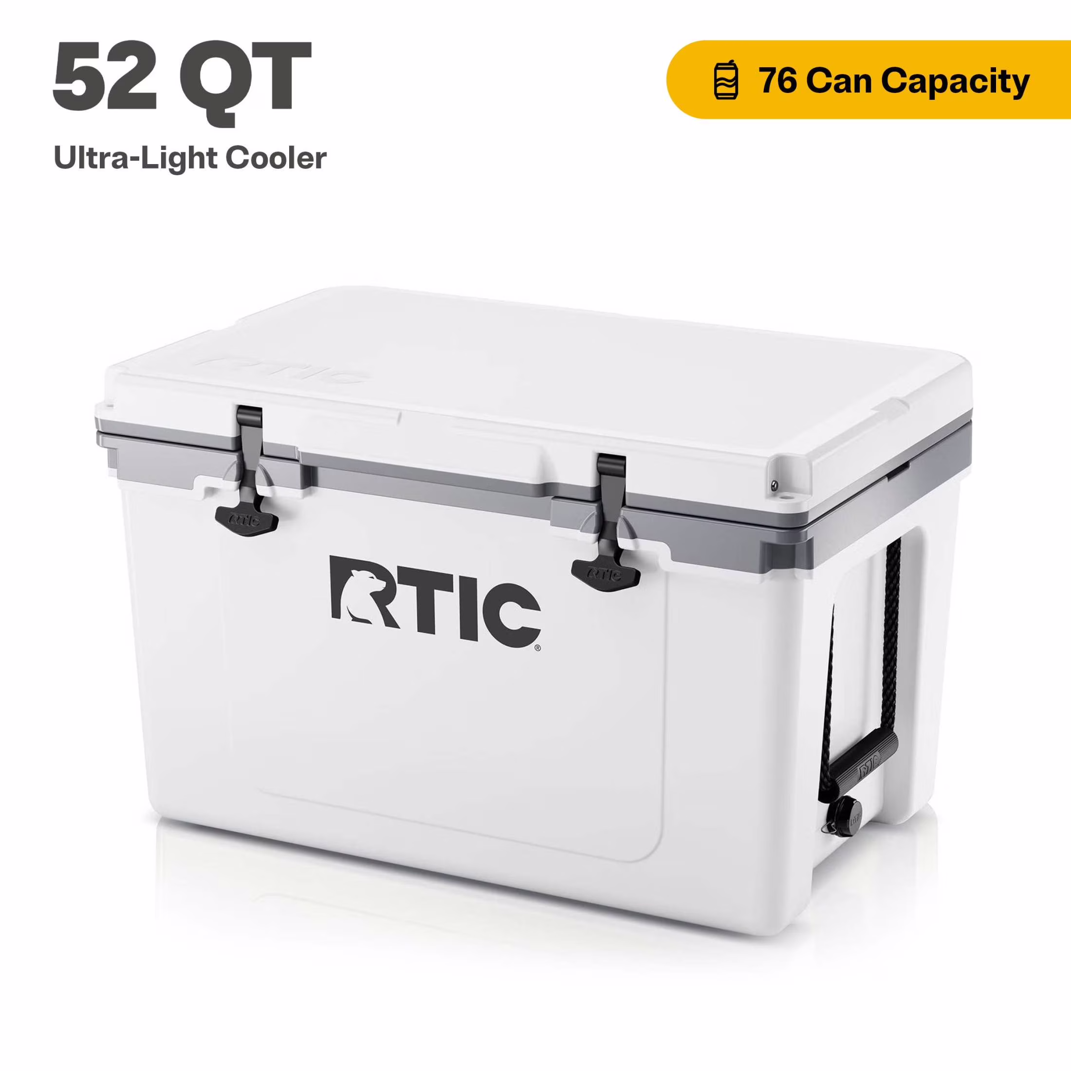 RTIC 52 QT Ultra-Light Hard-Sided Ice Chest Cooler, Fits 76 Cans, Trailblazer - Image 13