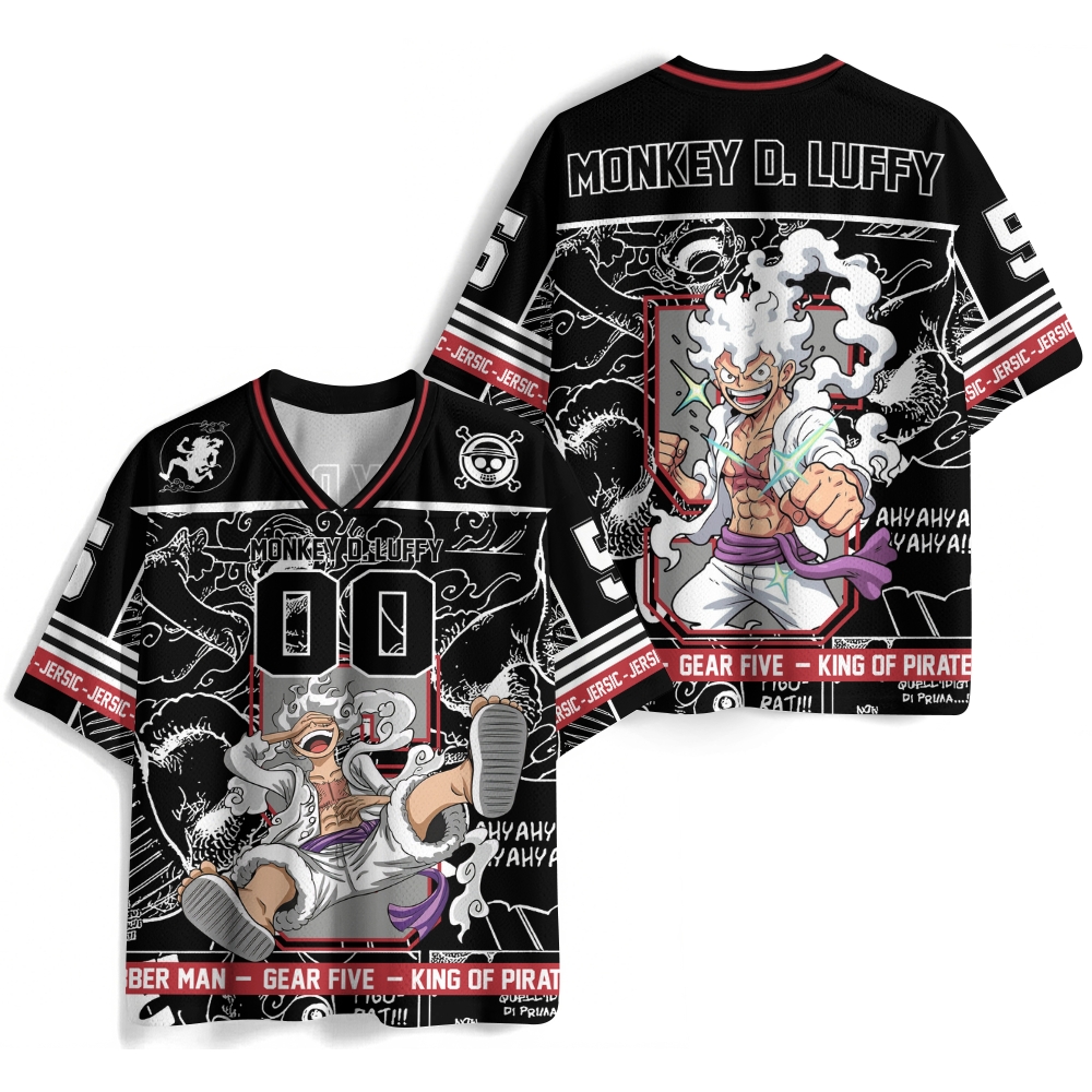 One Piece Anime Football Jersey