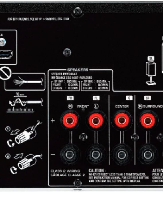 2025 Yamaha – 5.1-Channel 4K Home Theater Speaker System with Powered Subwoofer and Bluetooth Streaming – Black