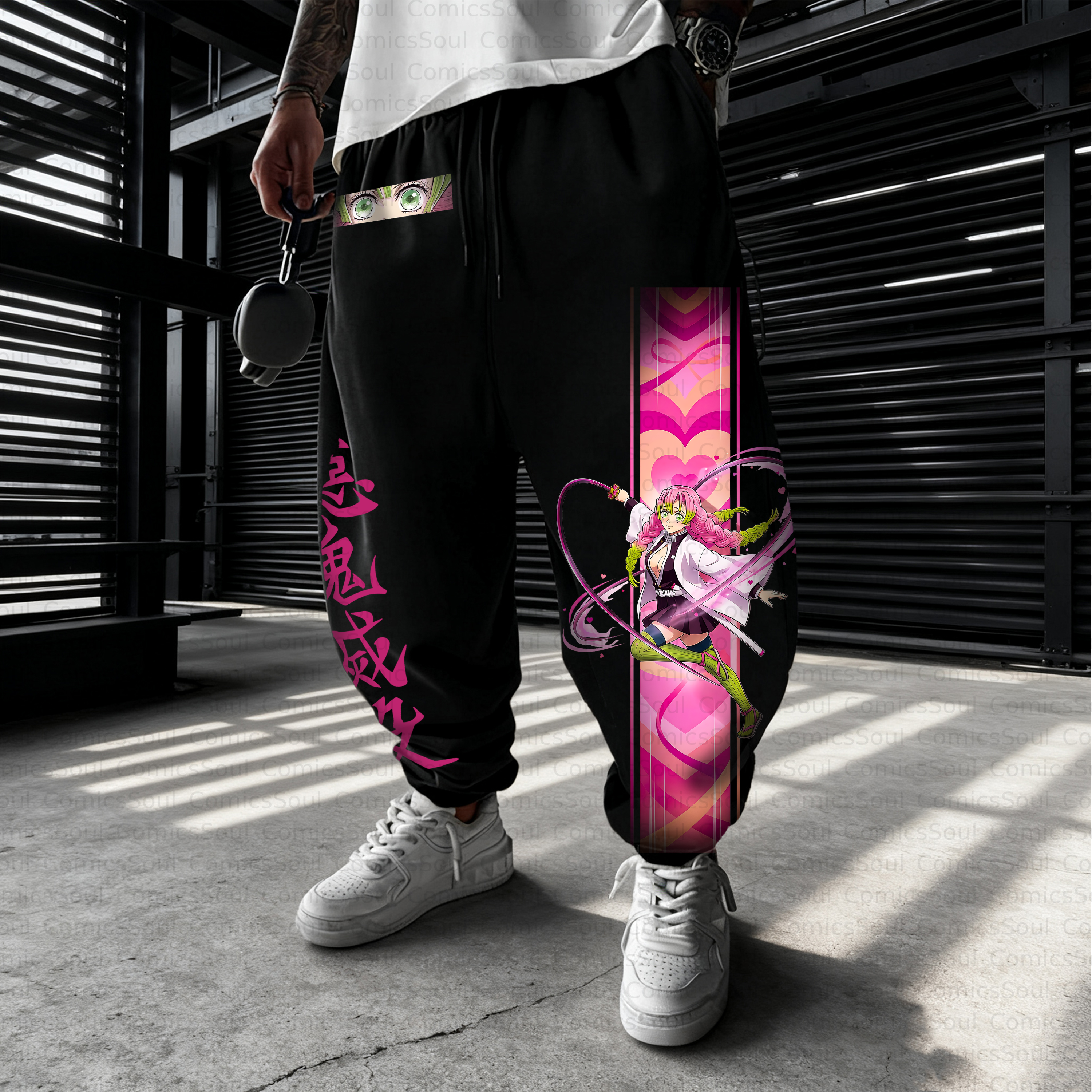 Unisex Casual Anime Streetwear Pant