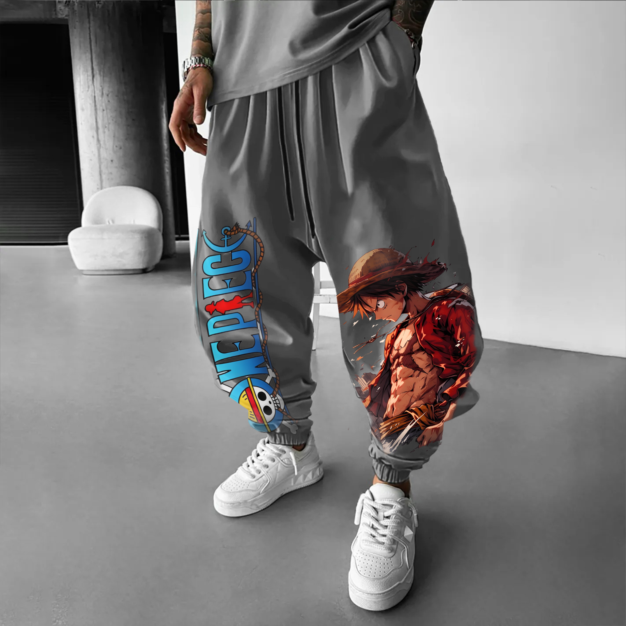 Unisex Anime Printed  Pants丨Comicssoul